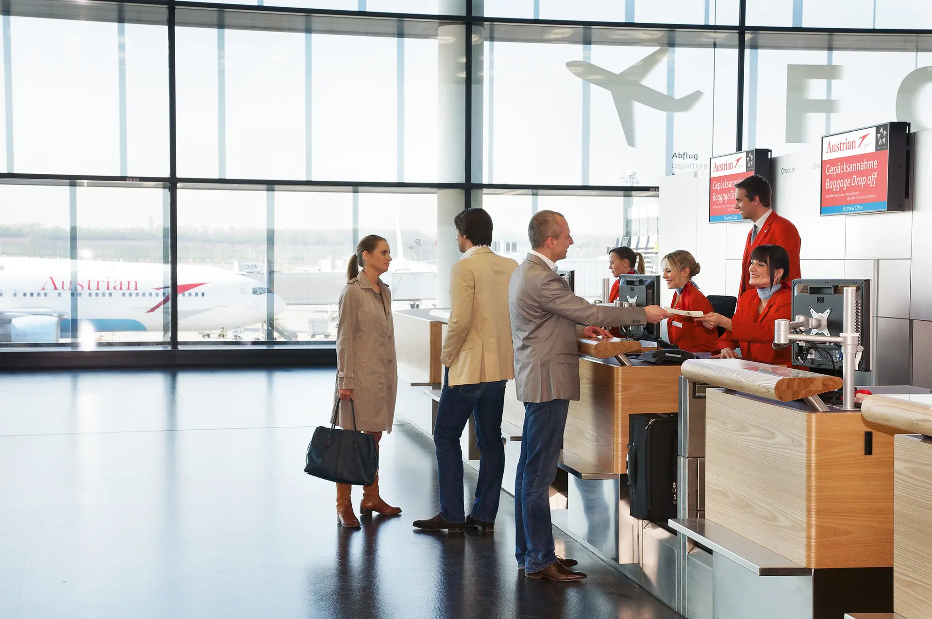 Airline review Airport experience - Austrian Airlines - 6