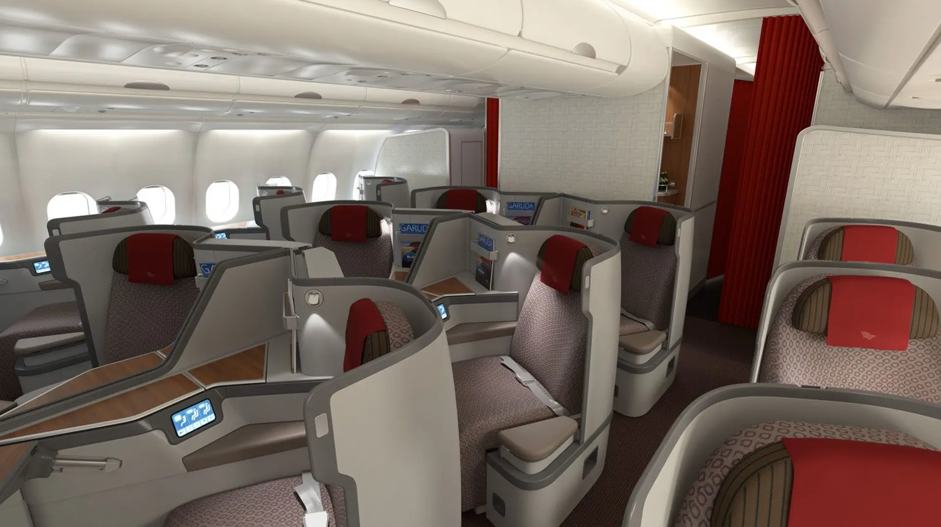 Airline review Cabin & Seat - Garuda Indonesia - 3