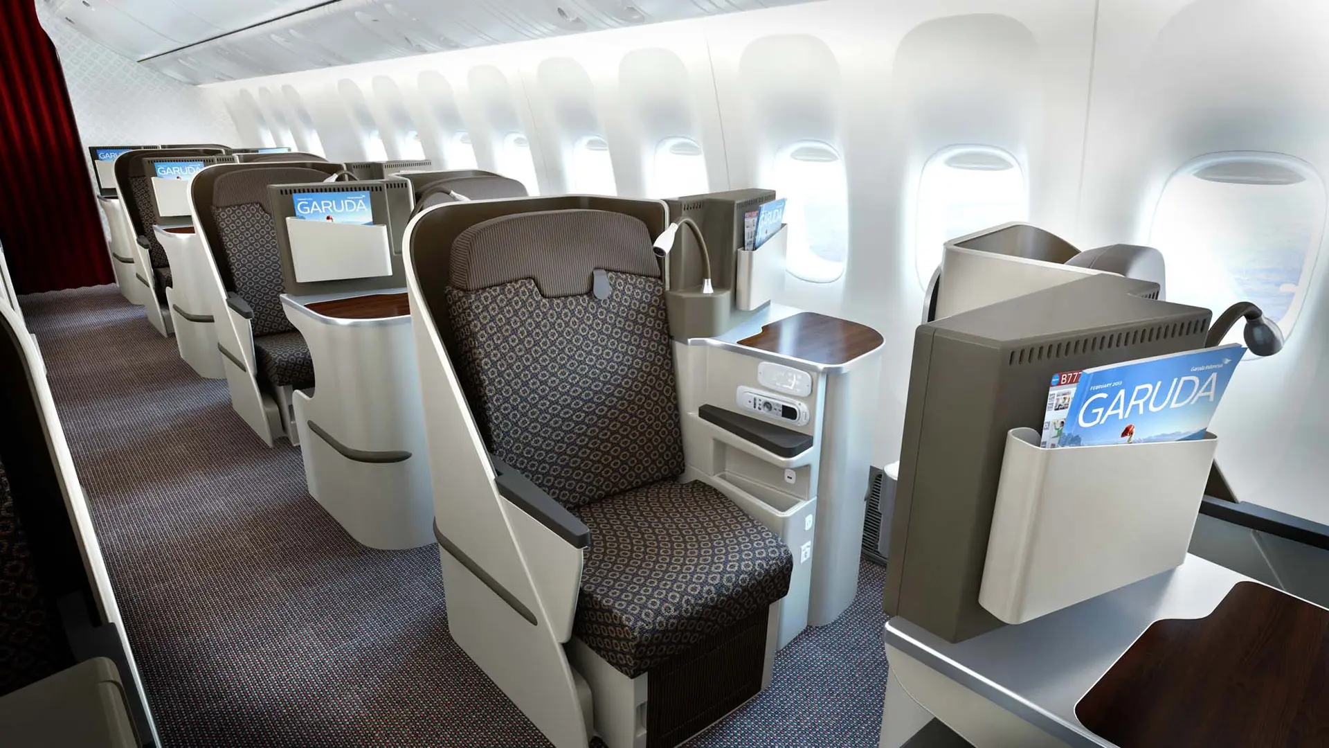 Airline review Cabin & Seat - Garuda Indonesia - 0