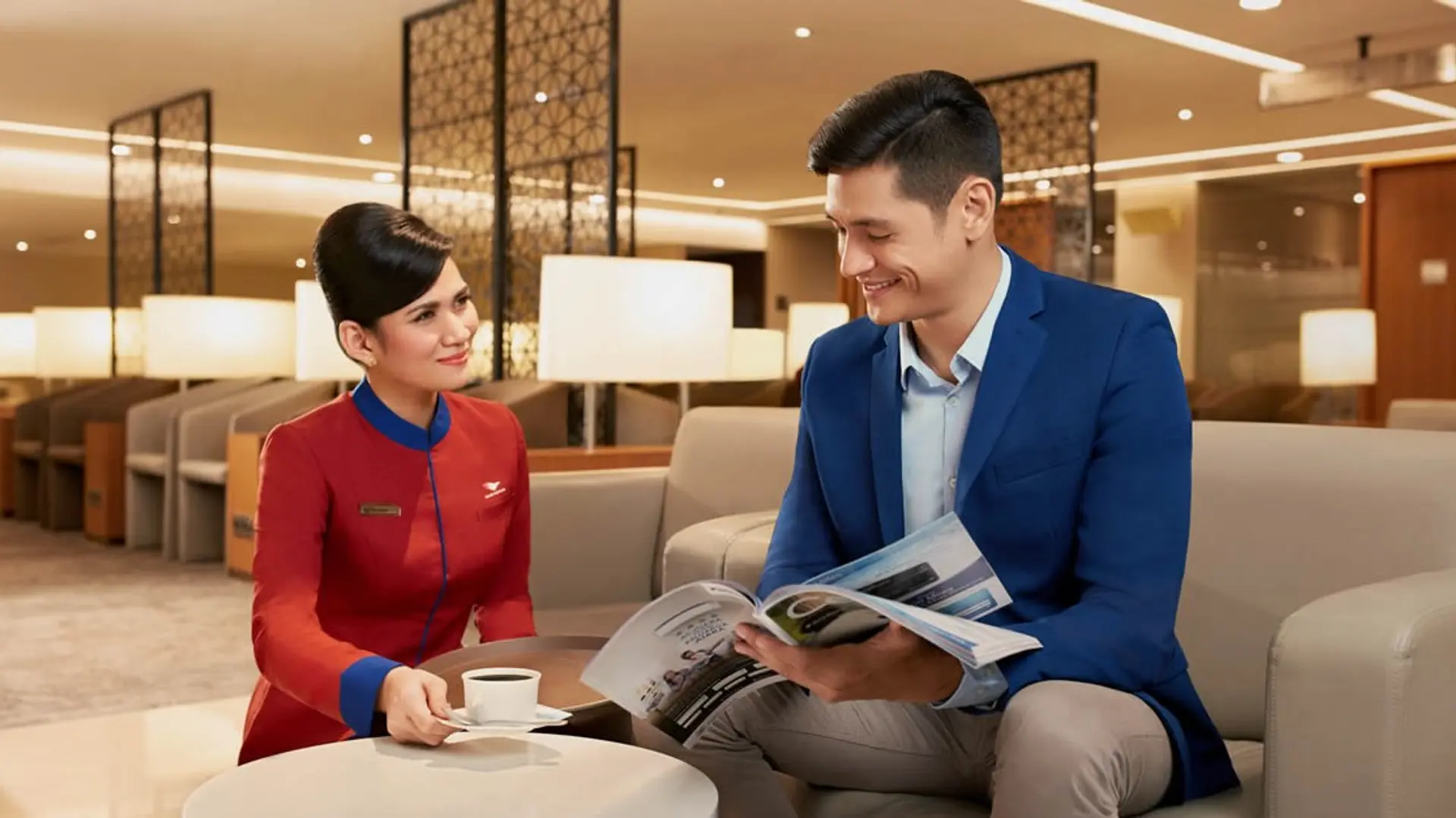 Airline review Airport experience - Garuda Indonesia - 1