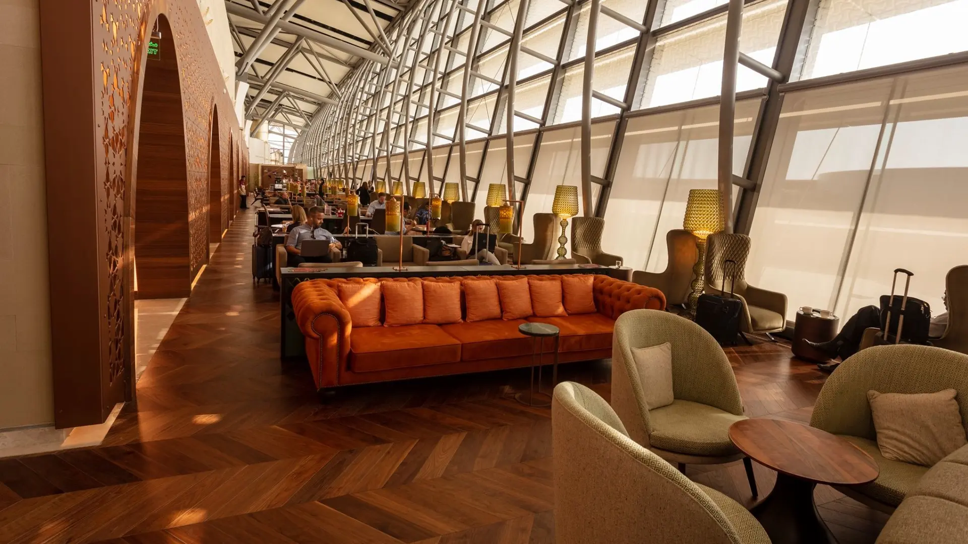 Airline review Airport experience - Oman Air - 4