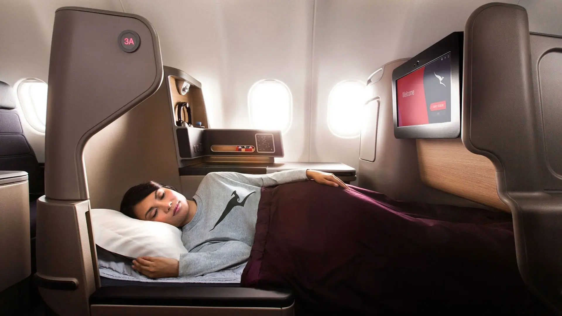 Airline review Amenities & Facilities - Qantas - 2