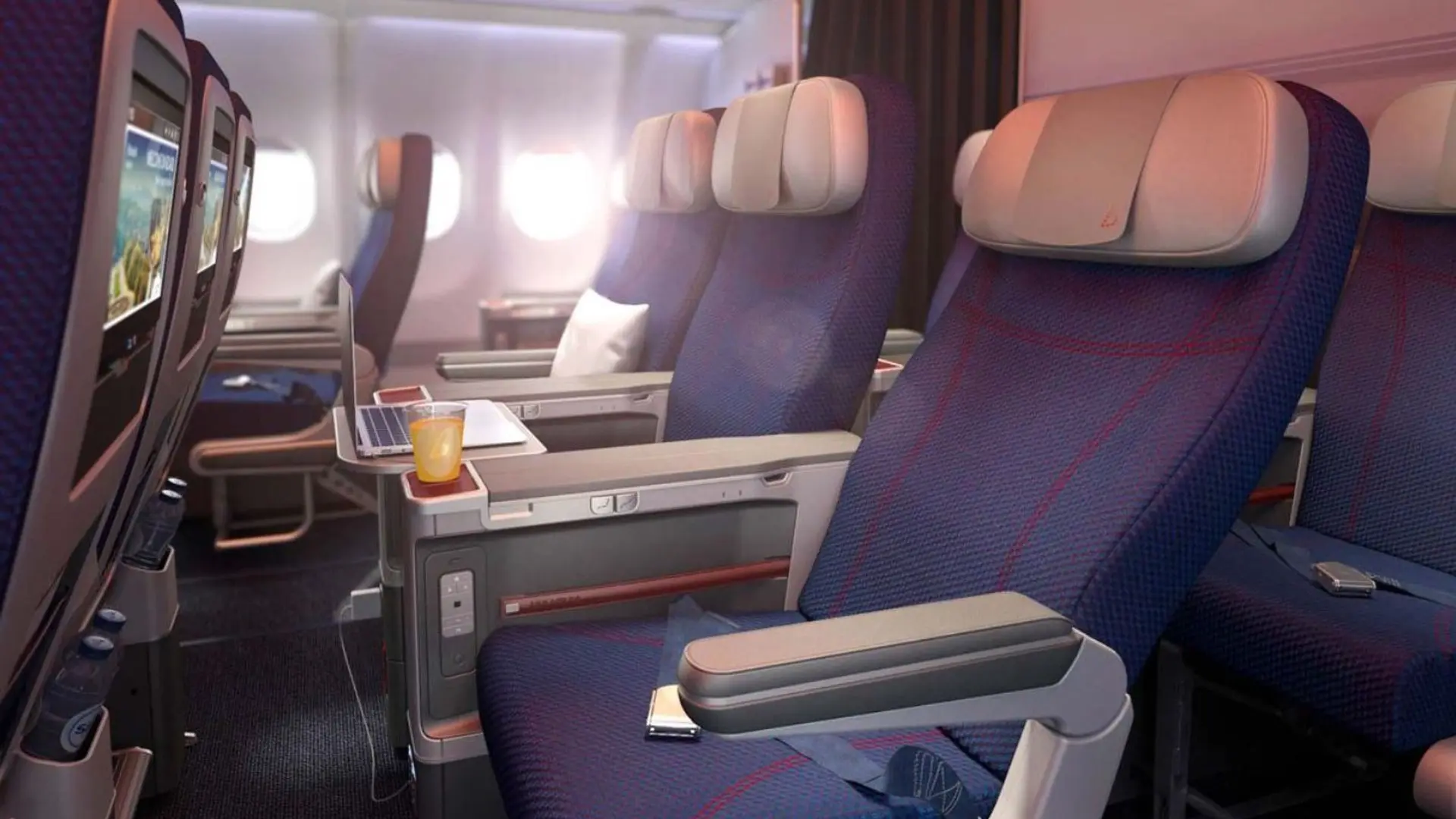 Brussels Airlines Premium Economy Seats