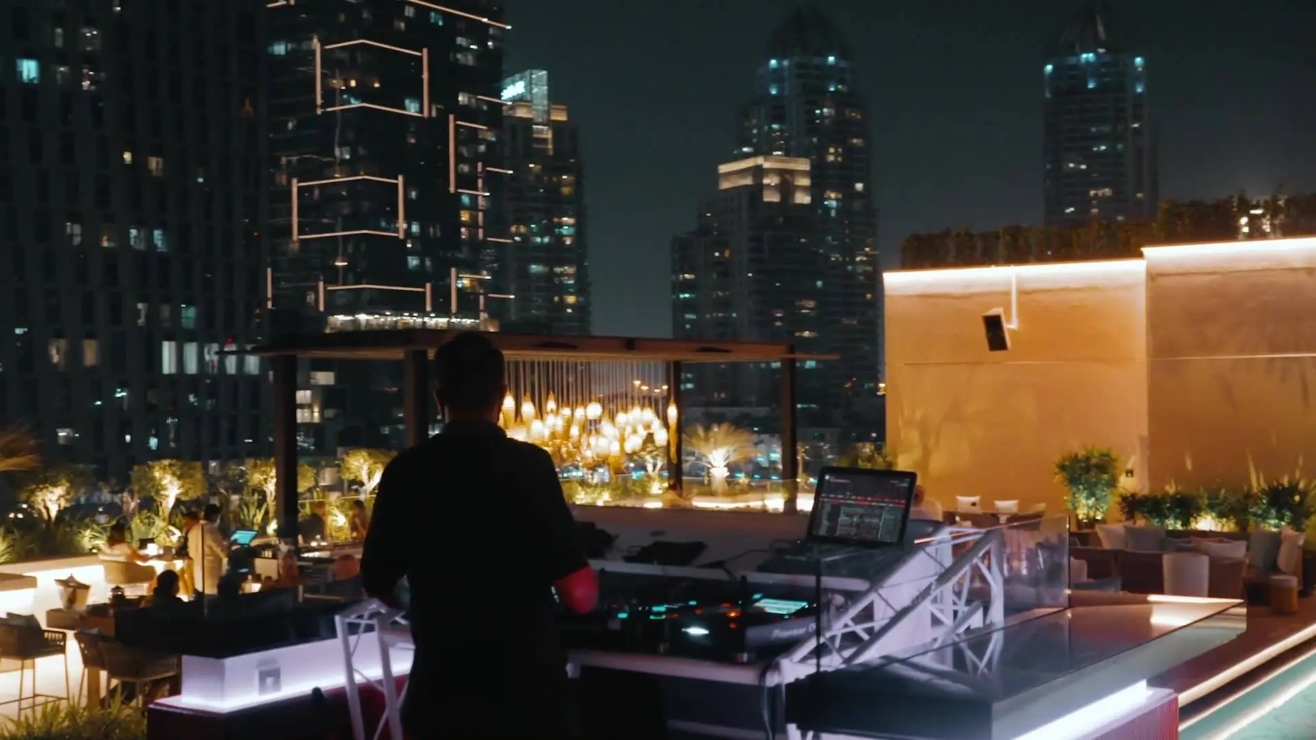 a dj at Siddharta