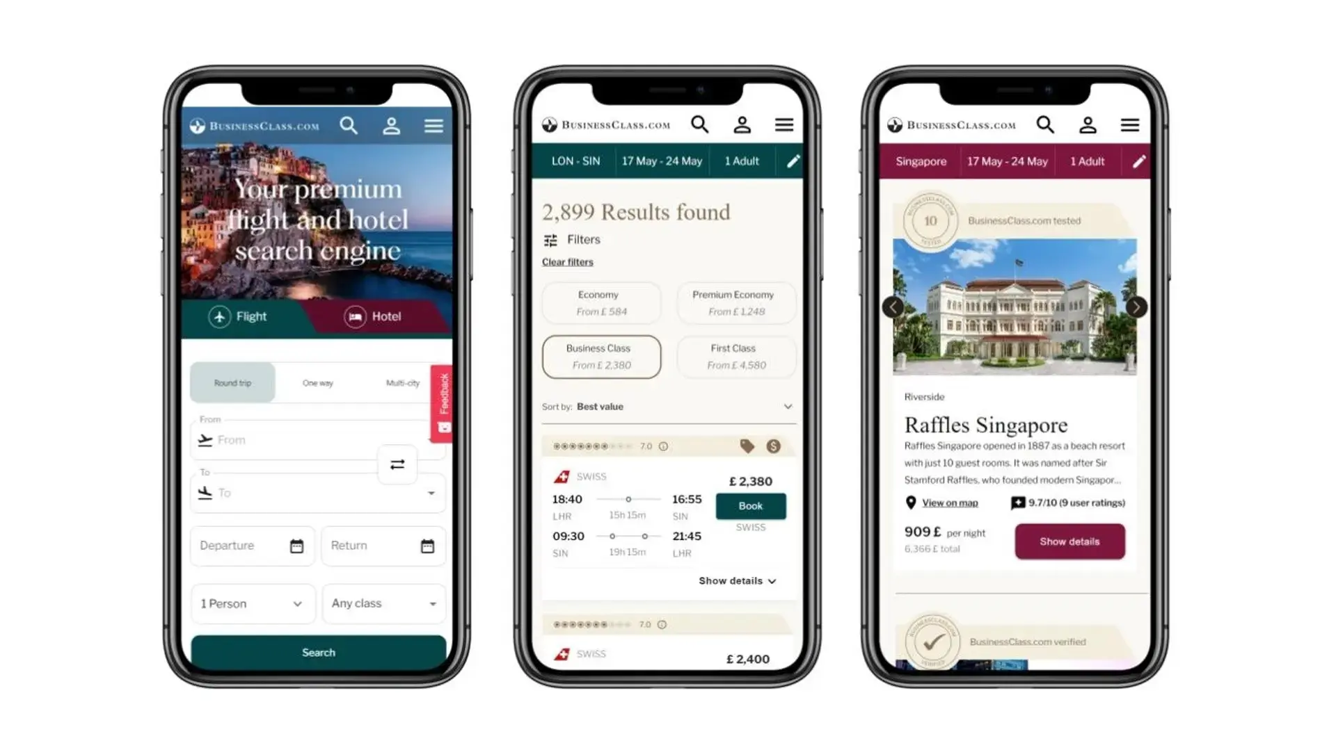 finding cheap business class deals on businessclass.com