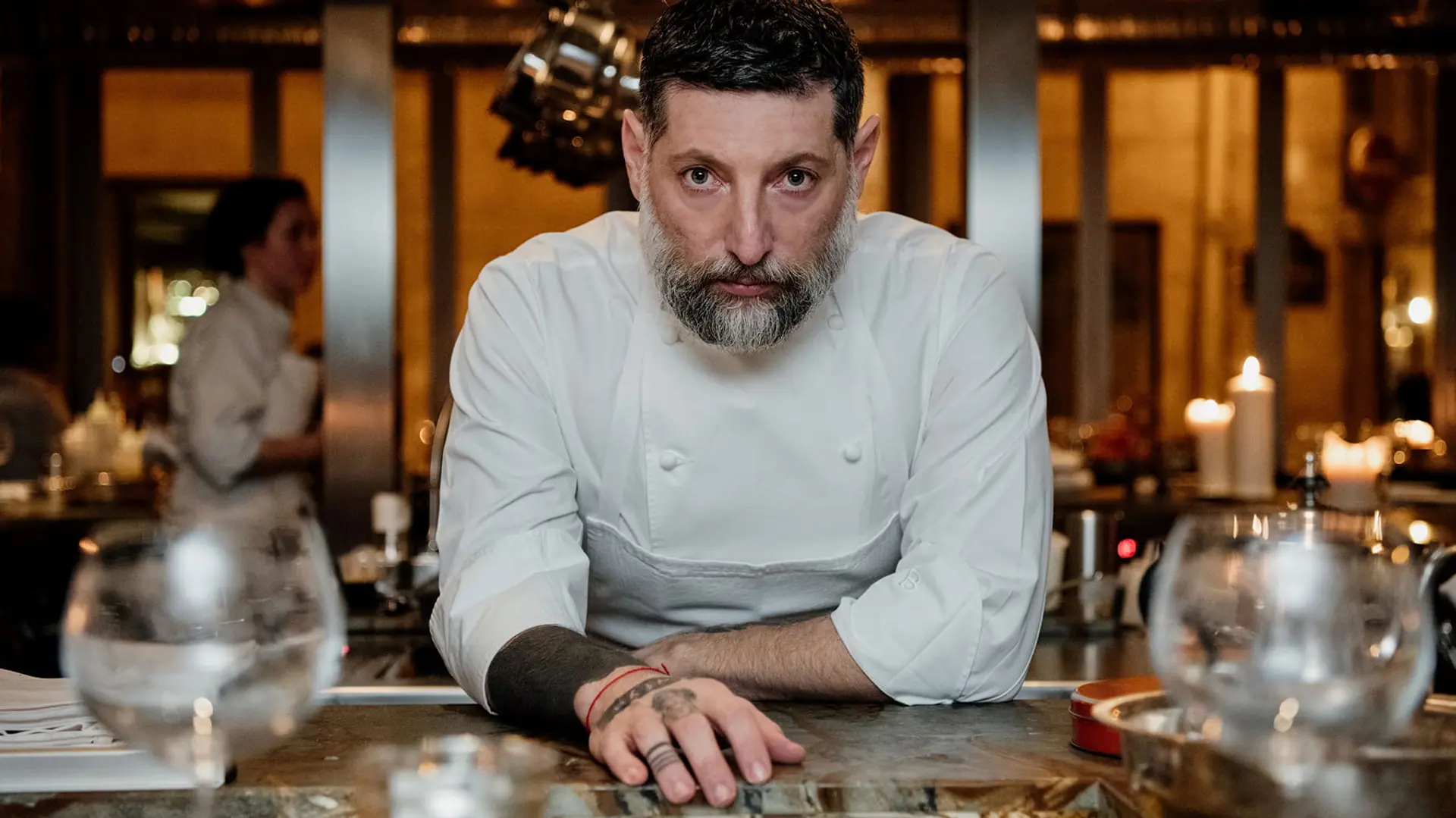A chef at resturant shabour paris