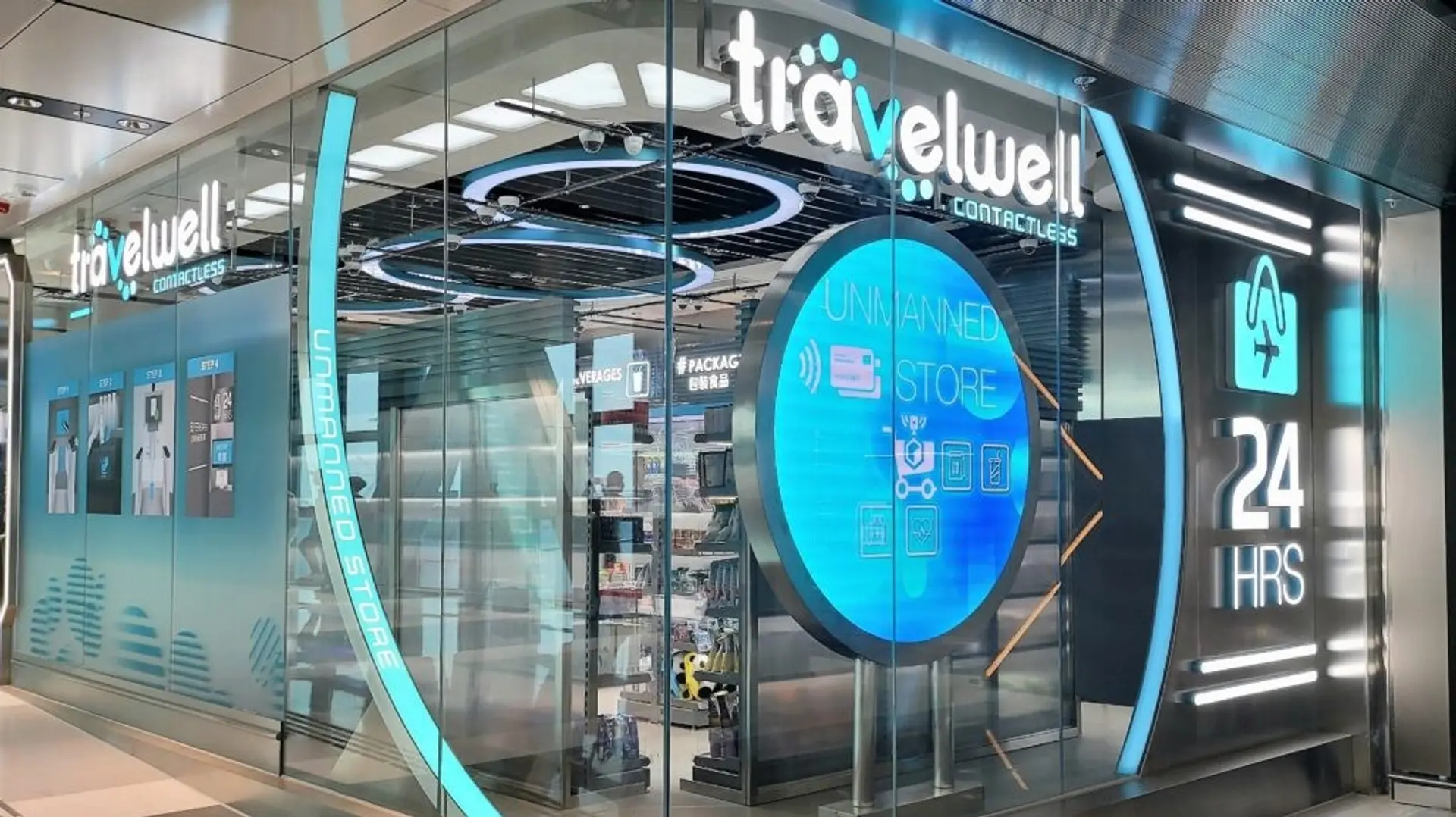 Airports News - Hong Kong International Airport opens unmanned retail outlet