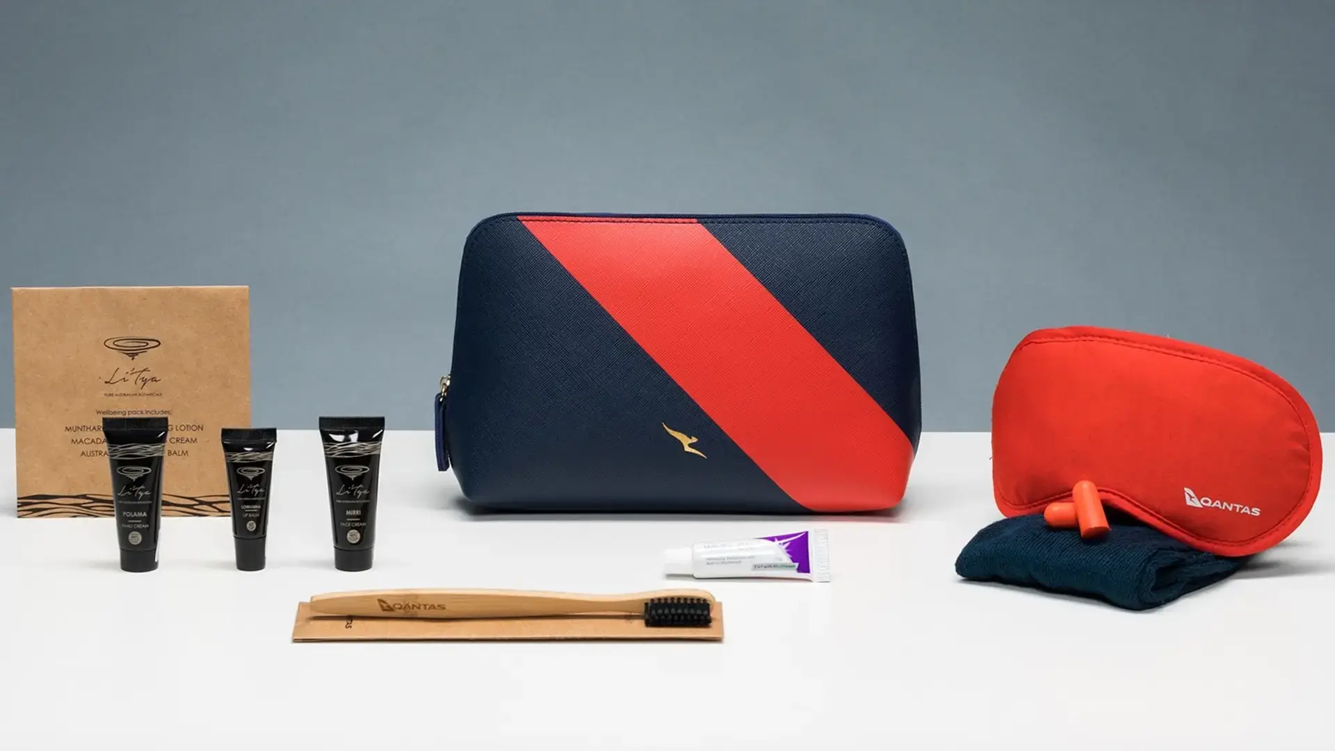 Qantas Amenity Business Class Amenity Kit 2023