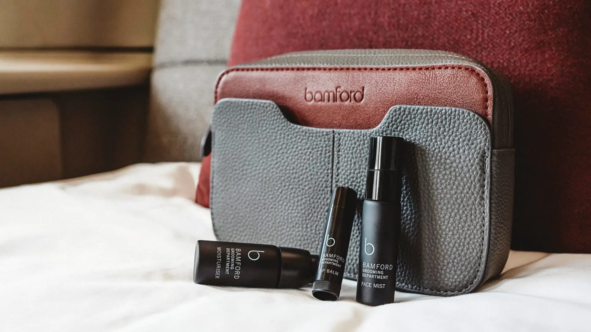 Cathay Pacific first class amenity kit 2023