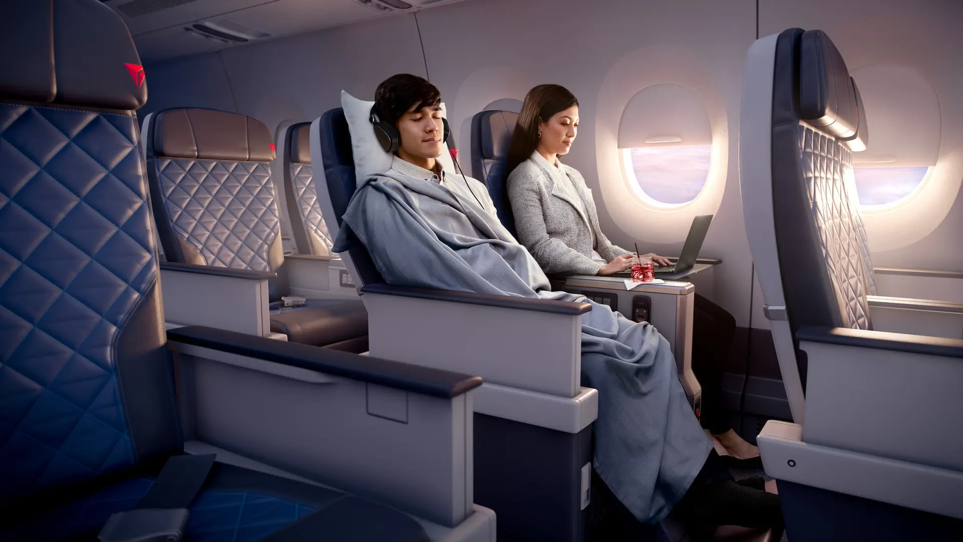 Airline review Cabin & Seat - Delta - 0