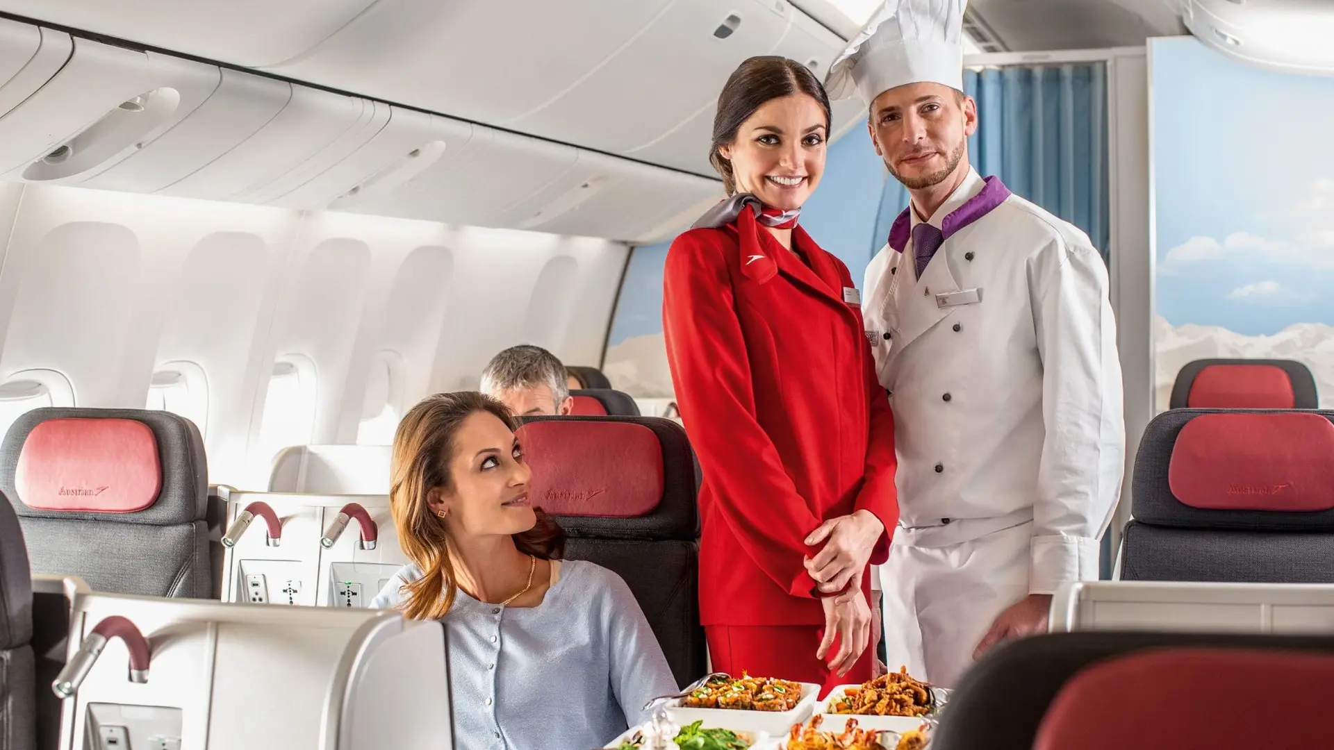 Airline review Cuisine - Austrian Airlines - 1