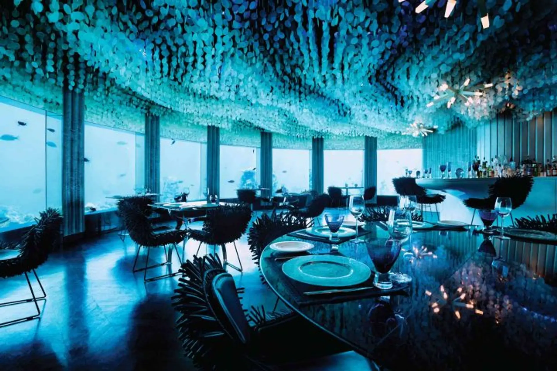Dining Toplists - The World’s Finest Underwater Dining Experiences