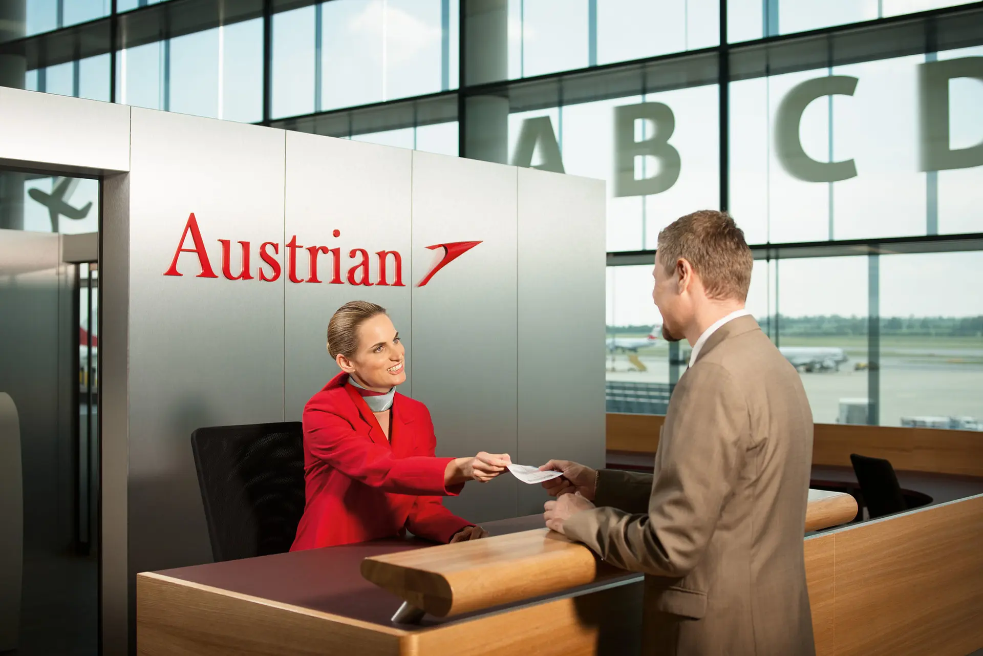 Airline review Airport experience - Austrian Airlines - 7