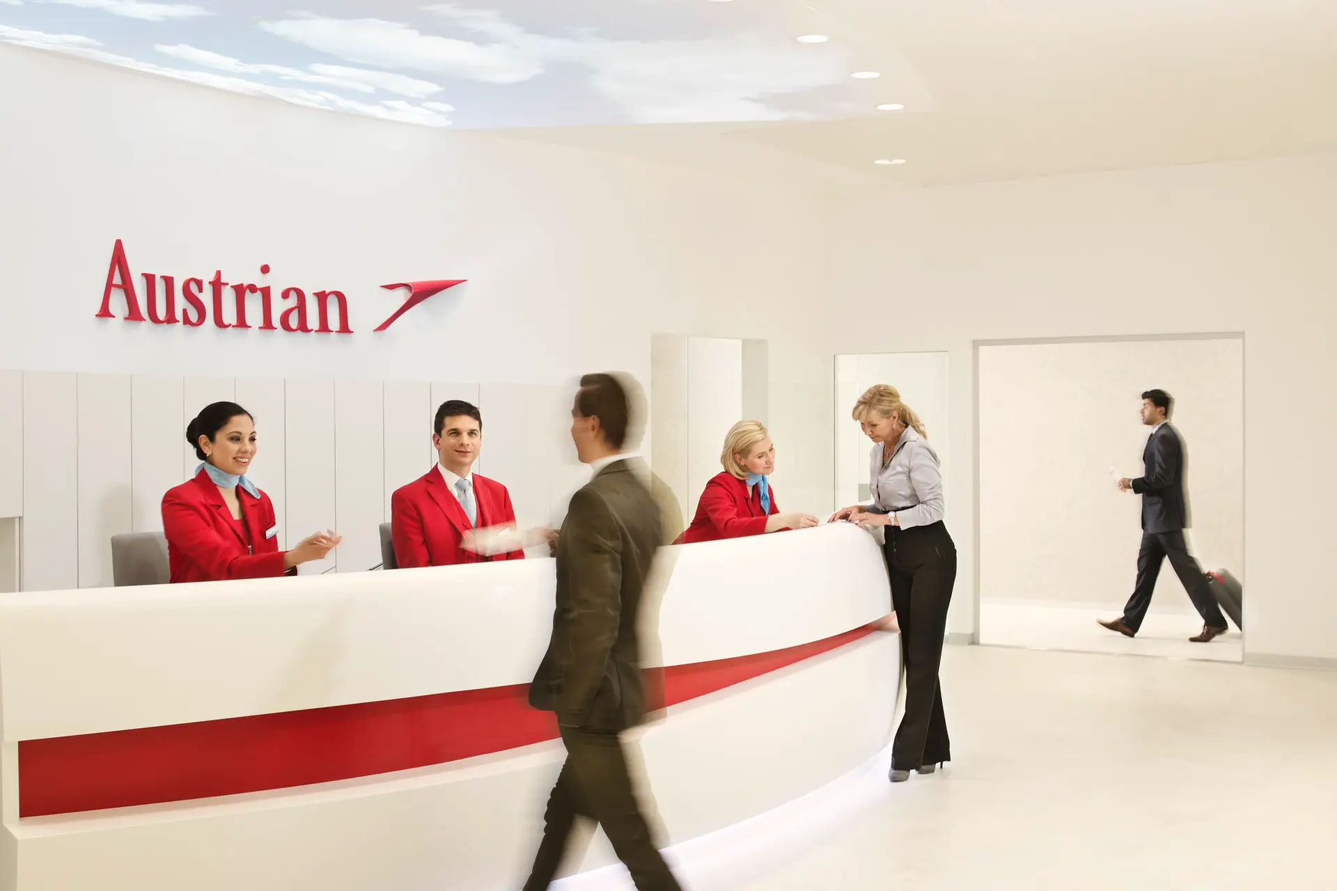 Airline review Airport experience - Austrian Airlines - 8