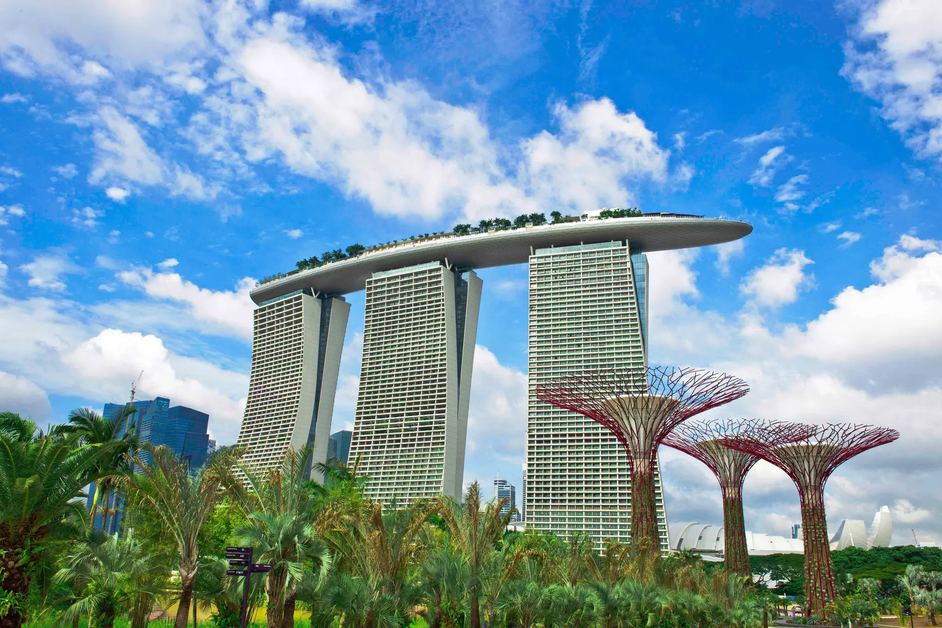 Hotel review Location' - Marina Bay Sands - 3