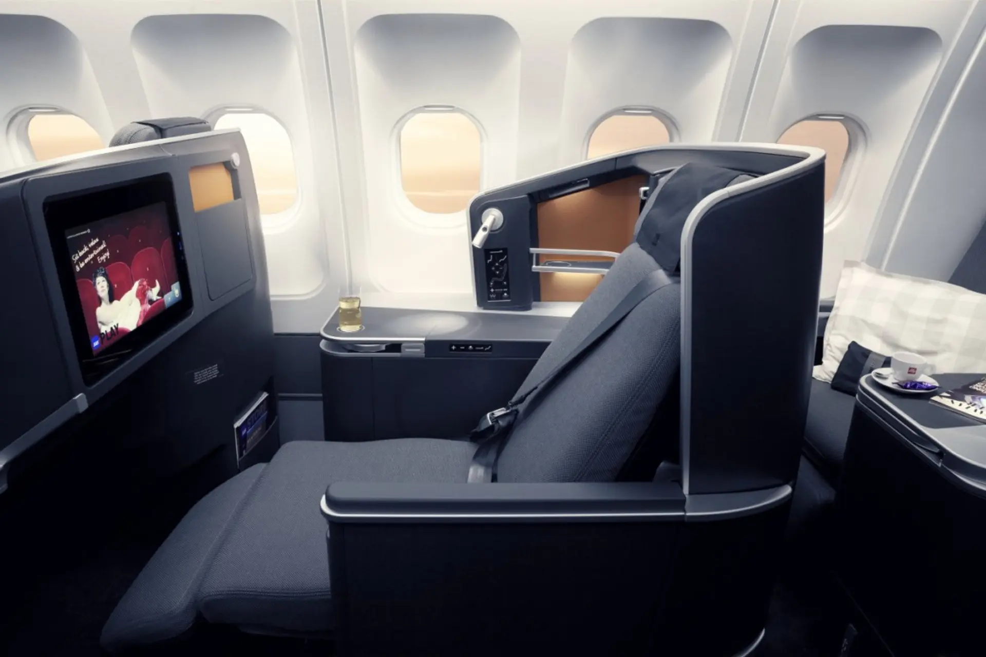 Airline review Cabin & Seat - SAS - 4