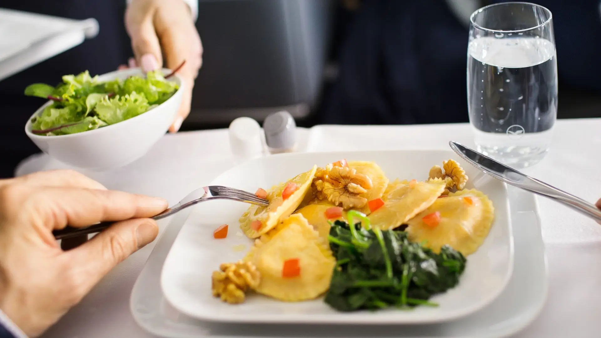 Airline review Cuisine - Lufthansa - 4