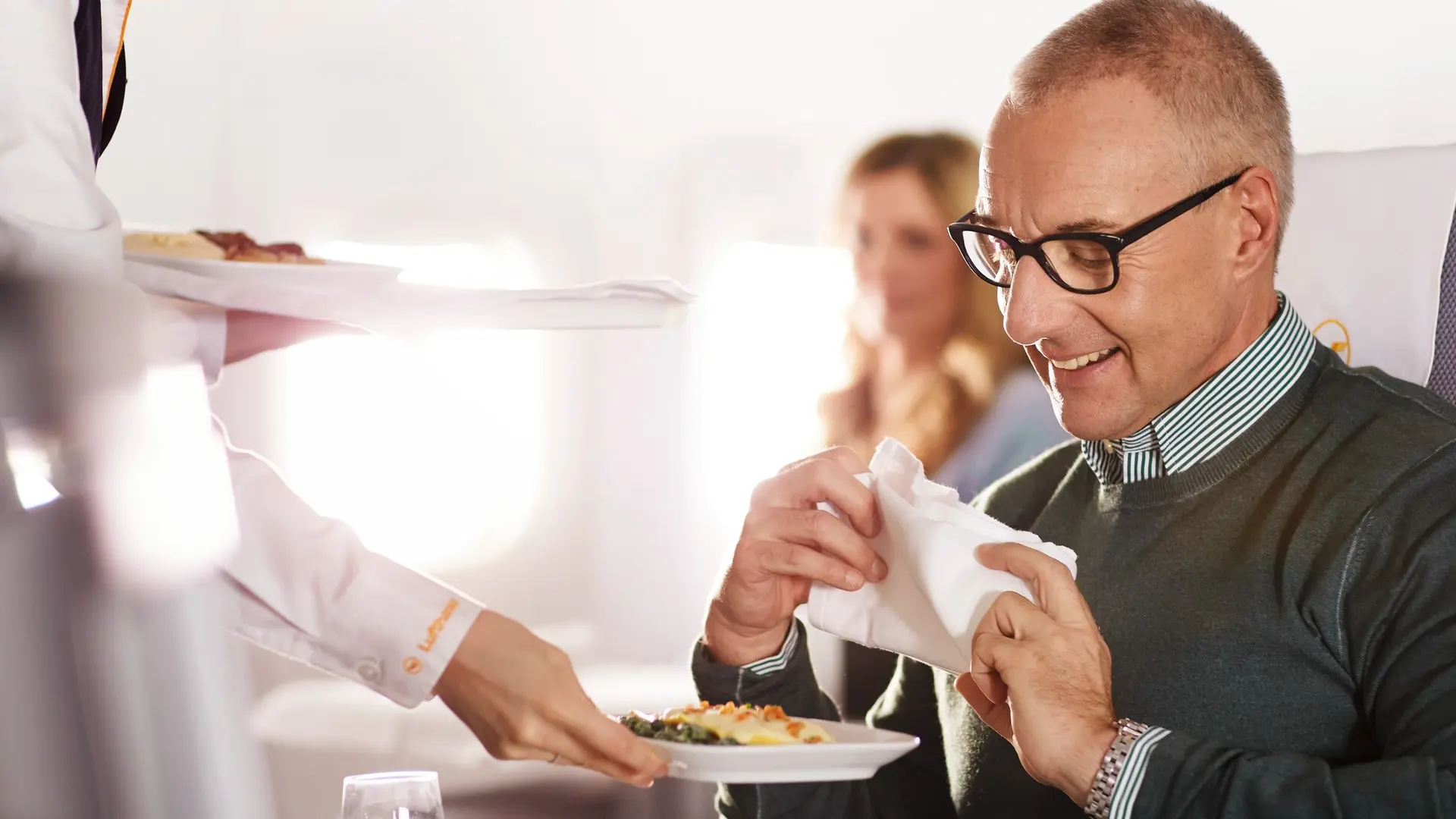 Airline review Cuisine - Lufthansa - 0