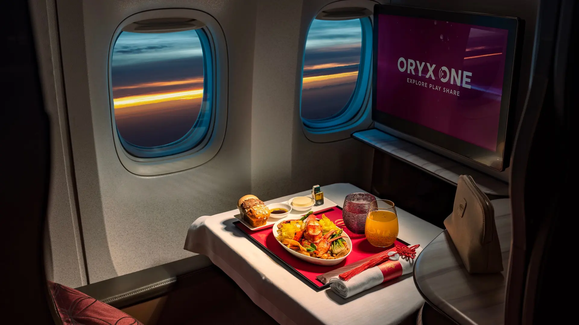Airline review Cuisine - Qatar Airways - 4
