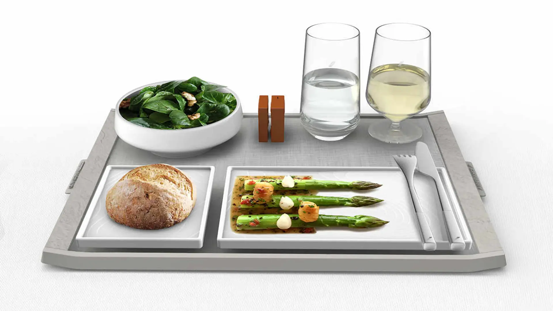 Airline review Cuisine - Air France - 1