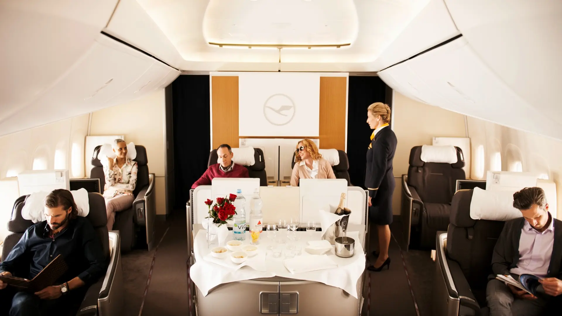 Airline review Cabin & Seat - Lufthansa - 1