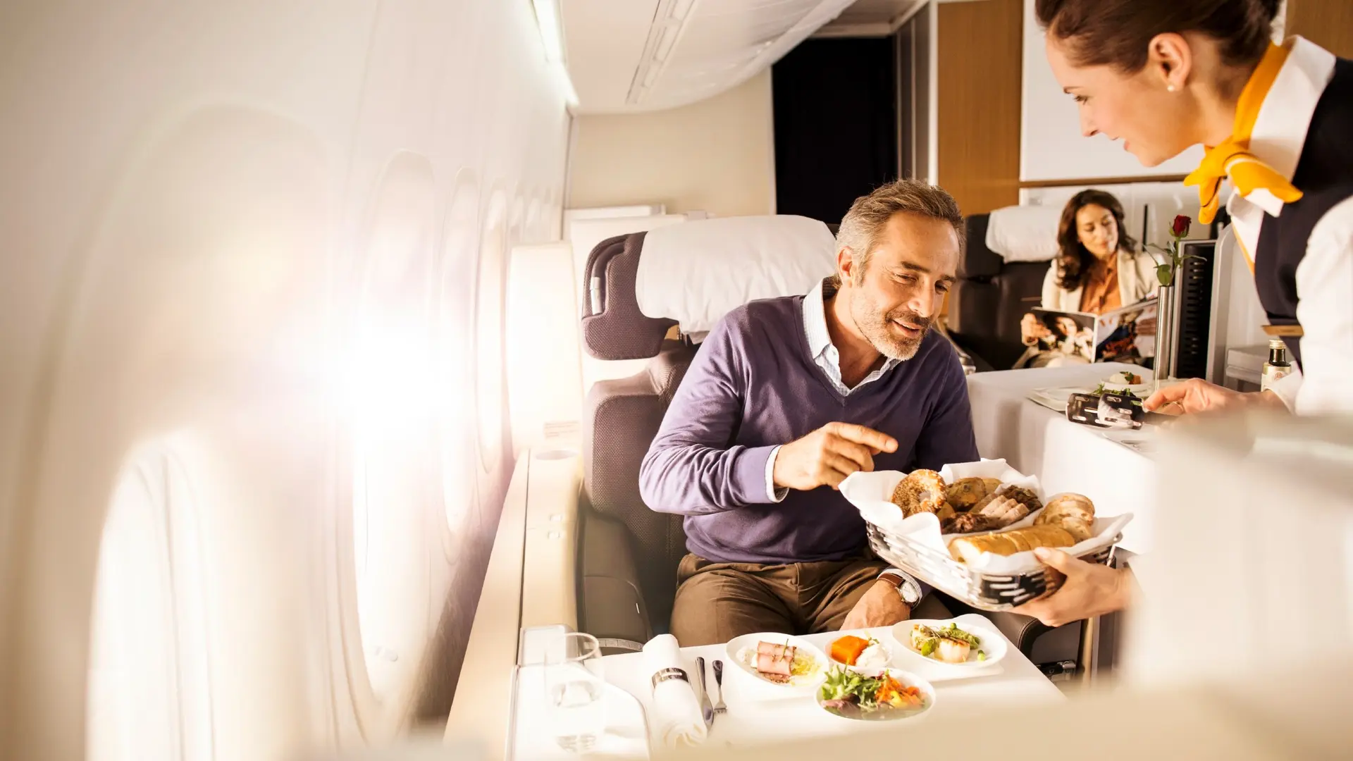 Airline review Cuisine - Lufthansa - 0