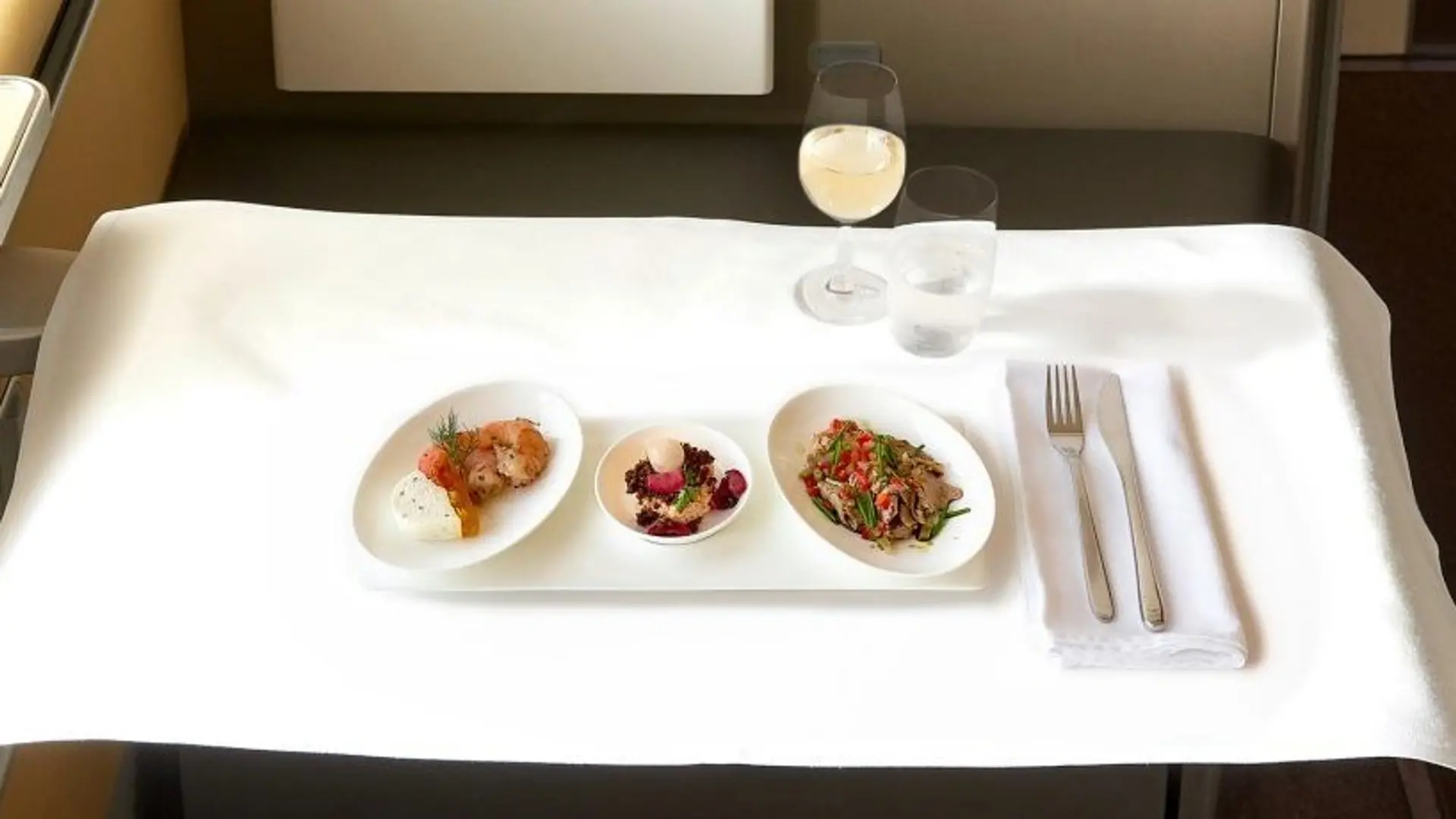 Airline review Cuisine - Lufthansa - 3