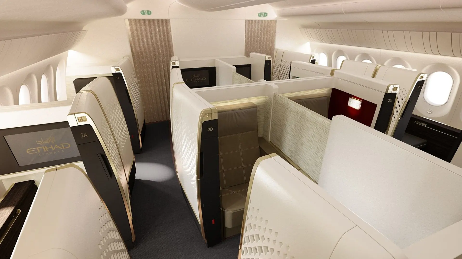 Airline review Cabin & Seat - Etihad Airways - 2