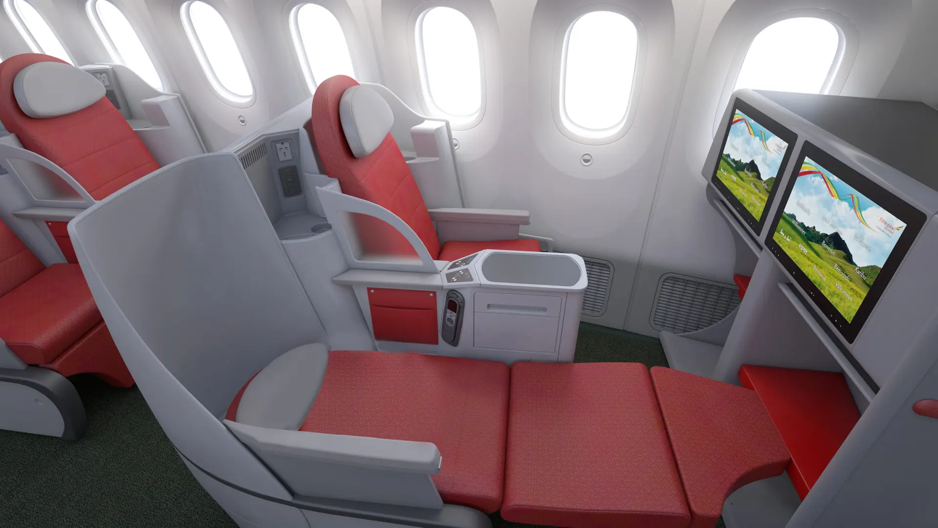 Airline review Cabin & Seat - Ethiopian Airlines - 4