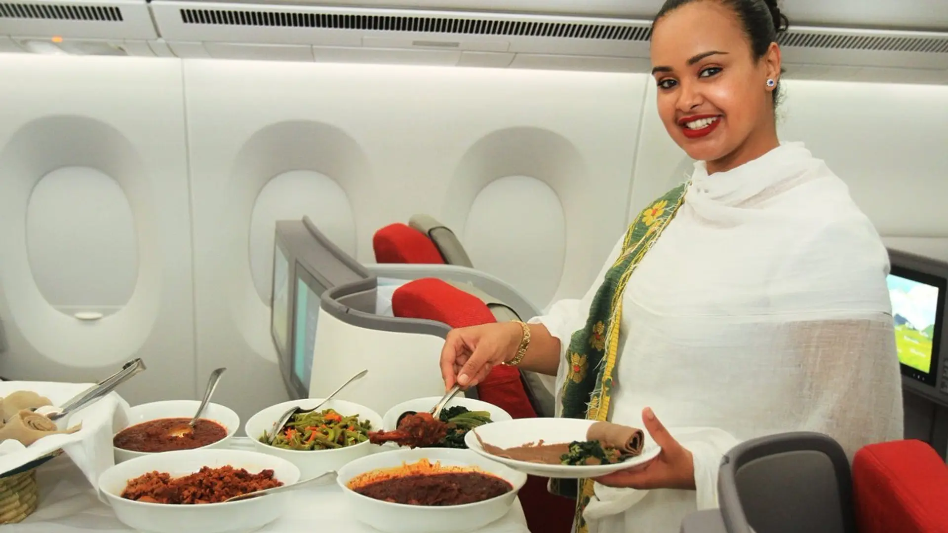 Airline review Cuisine - Ethiopian Airlines - 1
