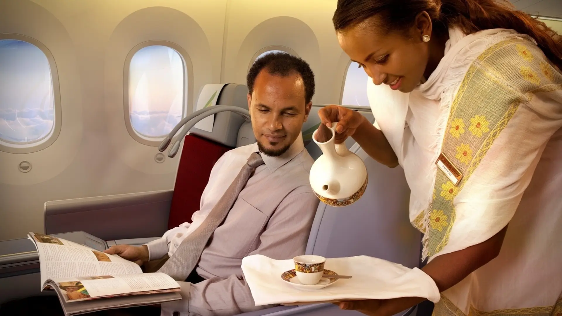 Airline review Beverages - Ethiopian Airlines - 1