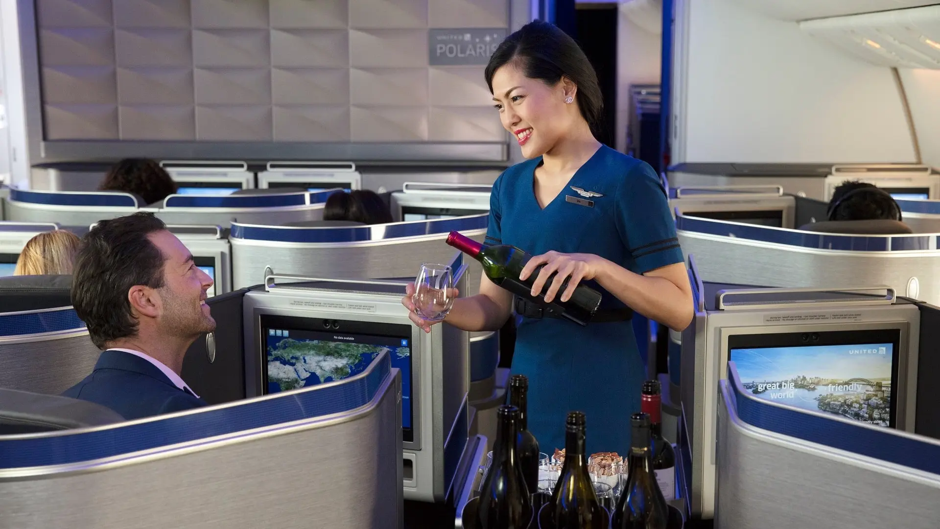Airline review Beverages - United Airlines - 2