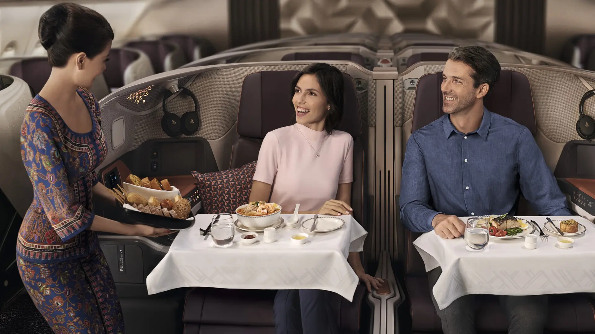 Airline review Cuisine - Singapore Airlines - 0