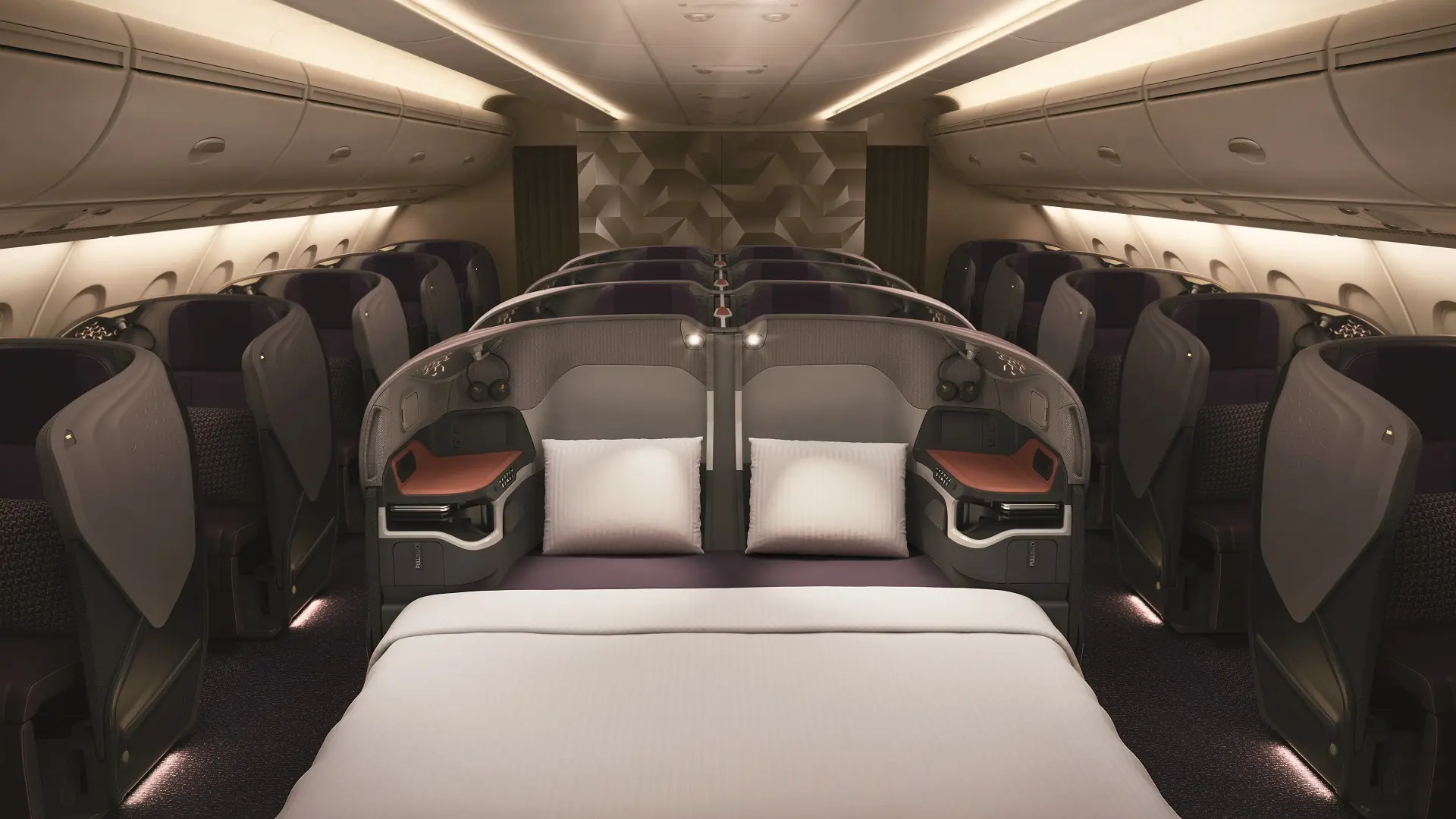 Airline review Cabin & Seat - Singapore Airlines - 6