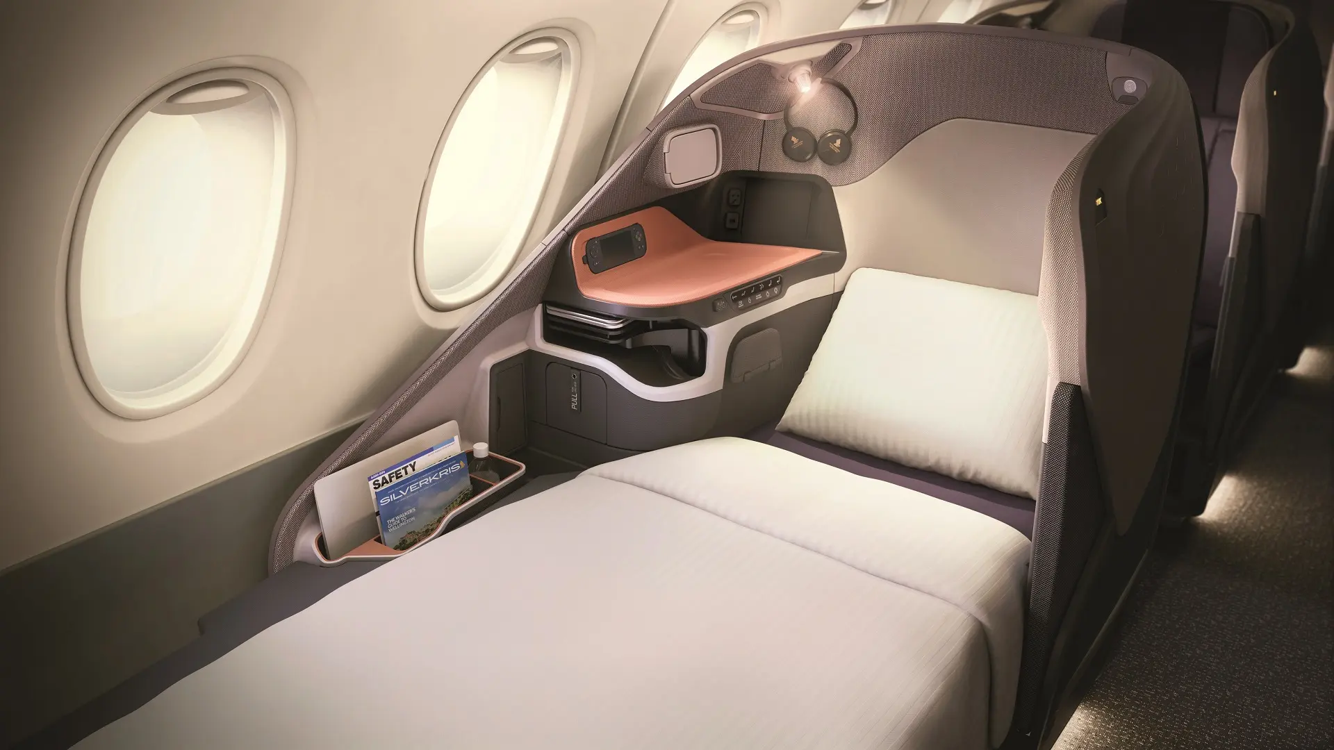 Airline review Cabin & Seat - Singapore Airlines - 10