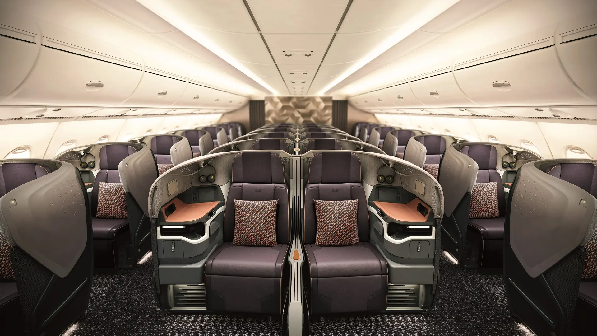 Airline review Cabin & Seat - Singapore Airlines - 5