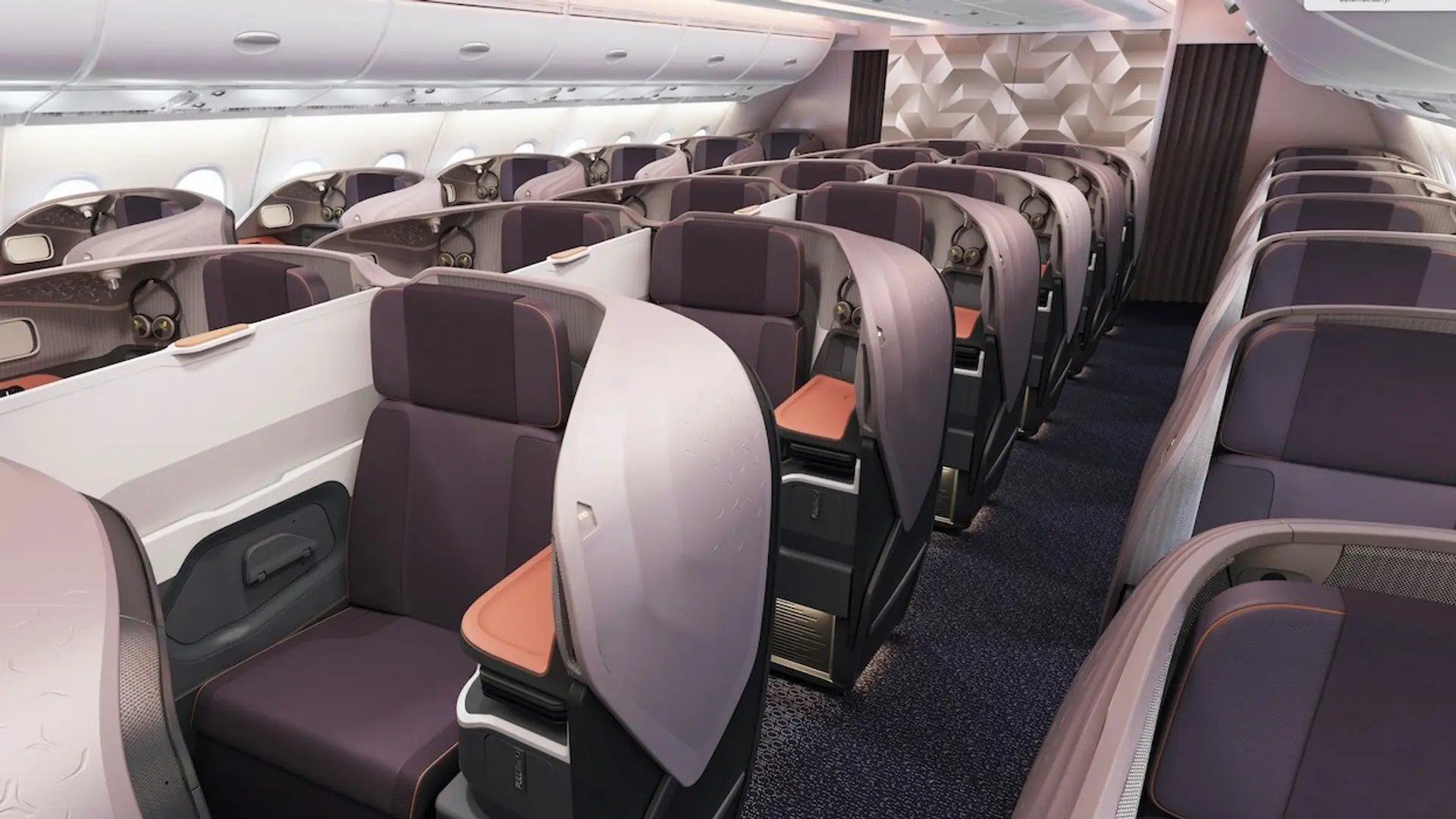 Airline review Cabin & Seat - Singapore Airlines - 9