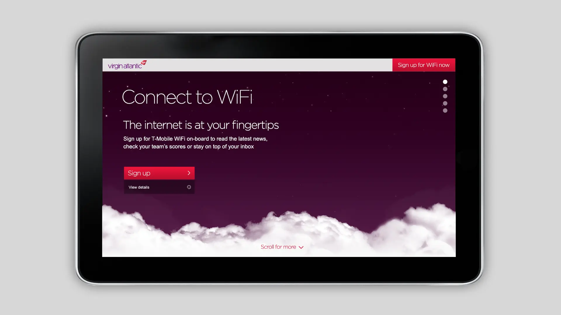 Airline review Entertainment - Virgin Atlantic - 1