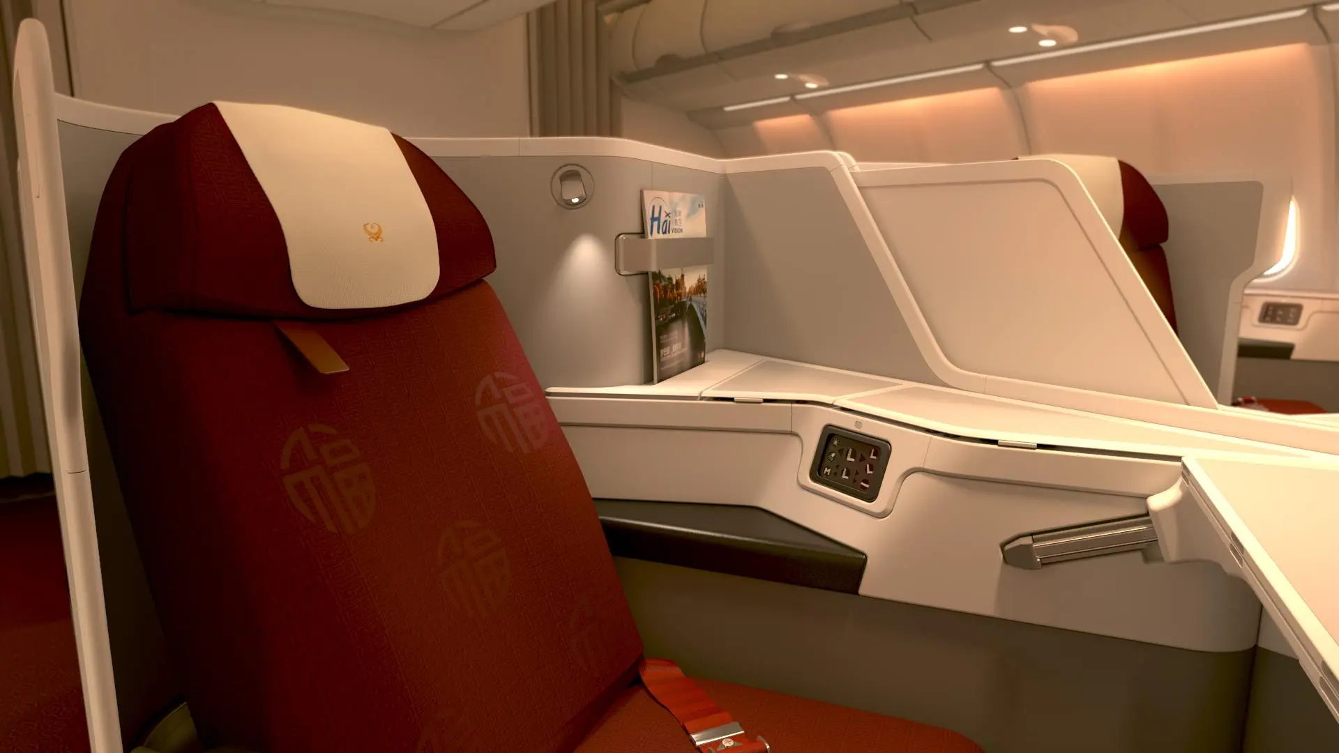 Airline review Cabin & Seat - Hainan Airlines - 8