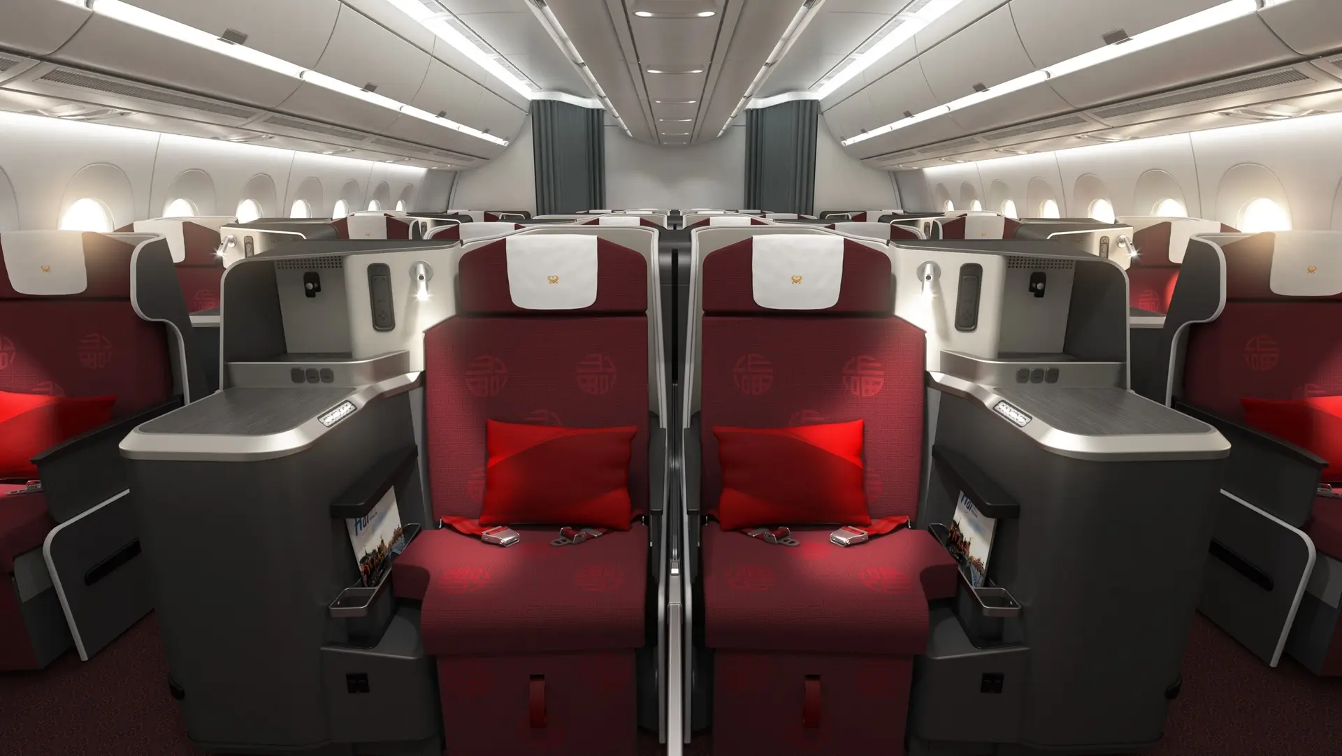 Airline review Cabin & Seat - Hainan Airlines - 0
