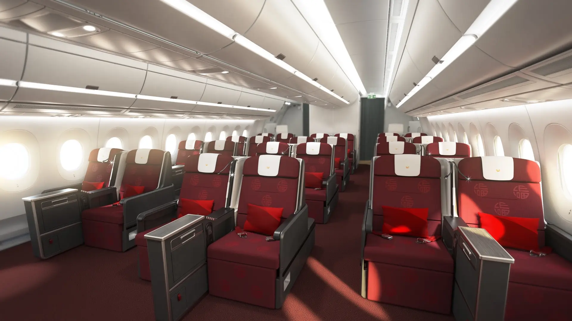 Airline review Cabin & Seat - Hainan Airlines - 9