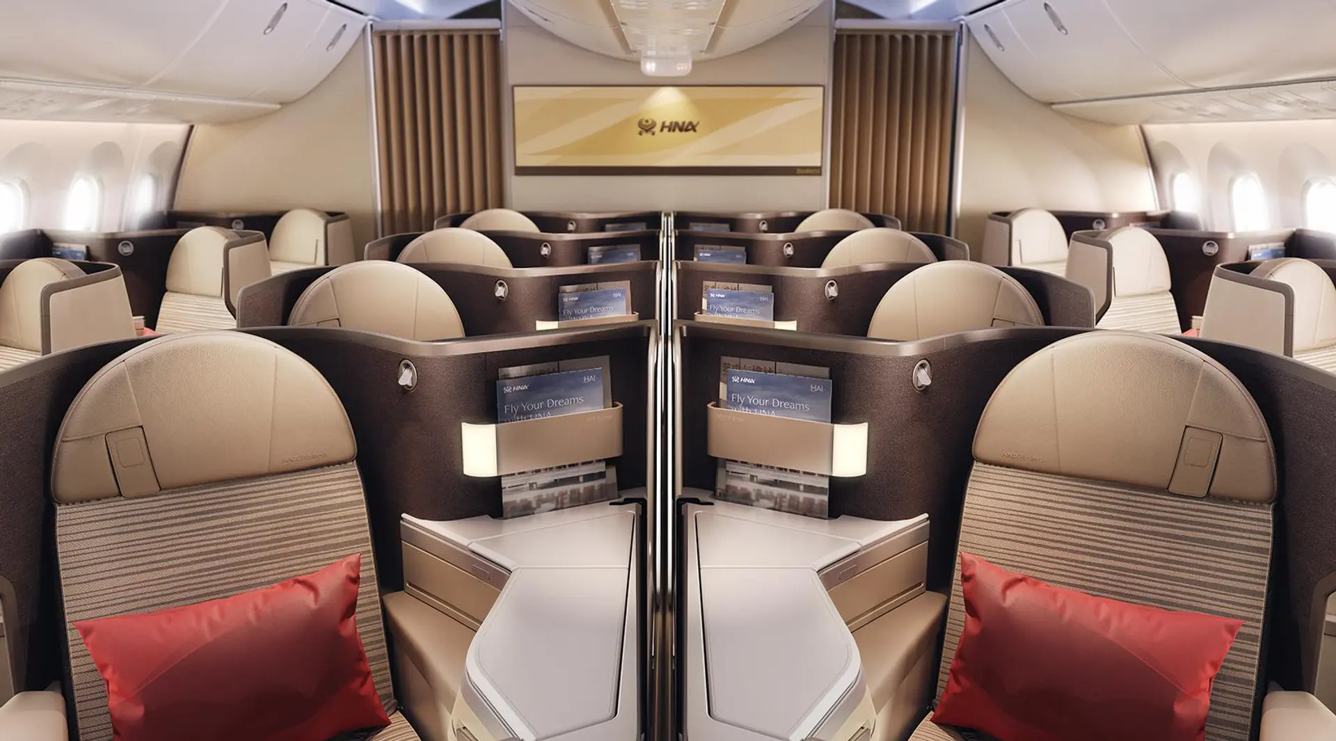 Airline review Cabin & Seat - Hainan Airlines - 2