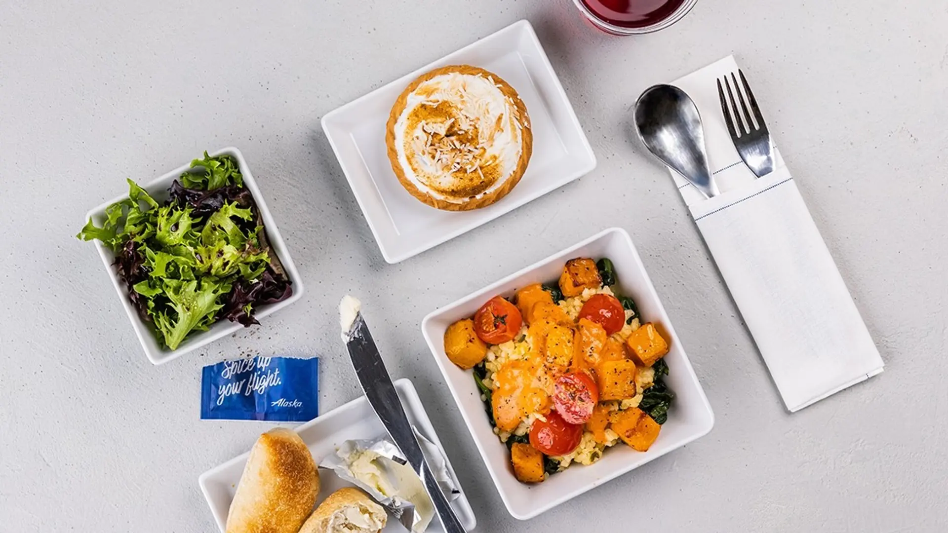 Airline review Cuisine - Alaska Airlines - 2