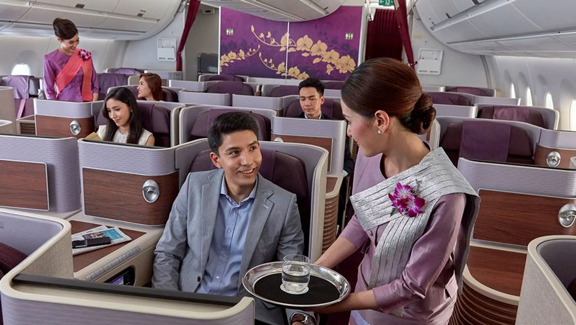Airline review Beverages - Thai Airways - 2