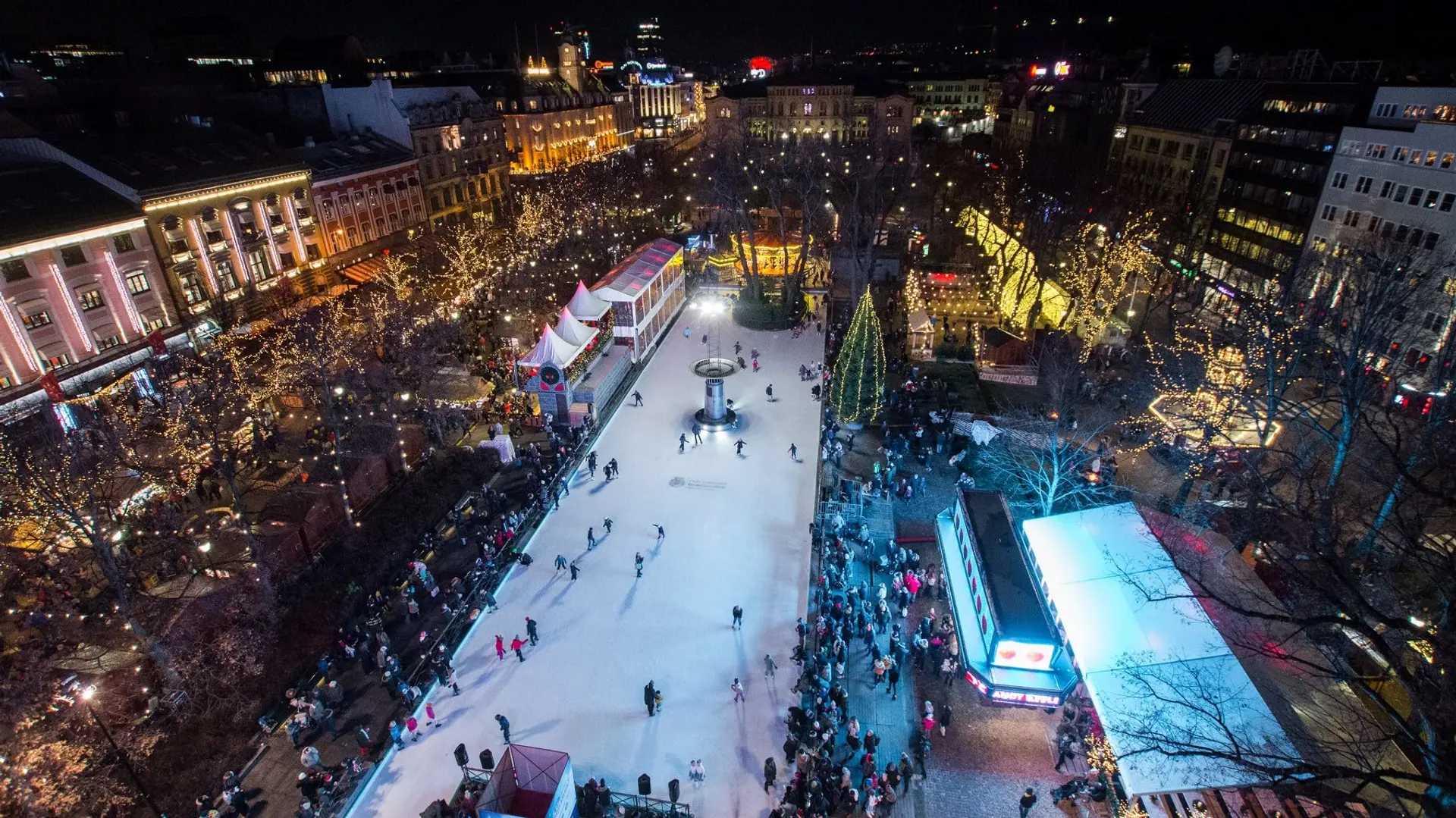 Jul i Winterland Christmas market in Oslo, Norway, one of the best Christmas markets in Europe 