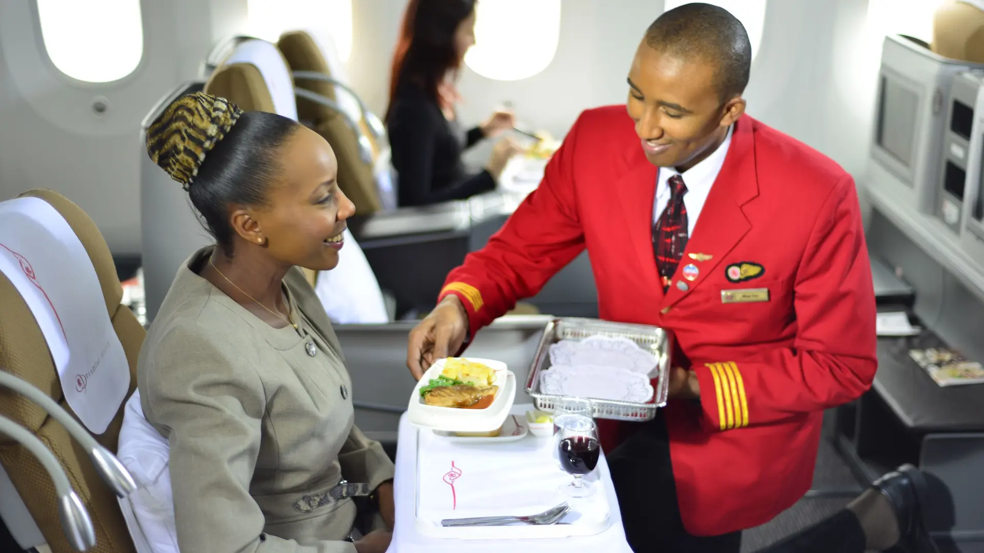 Airline review Cuisine - Kenya Airways - 0