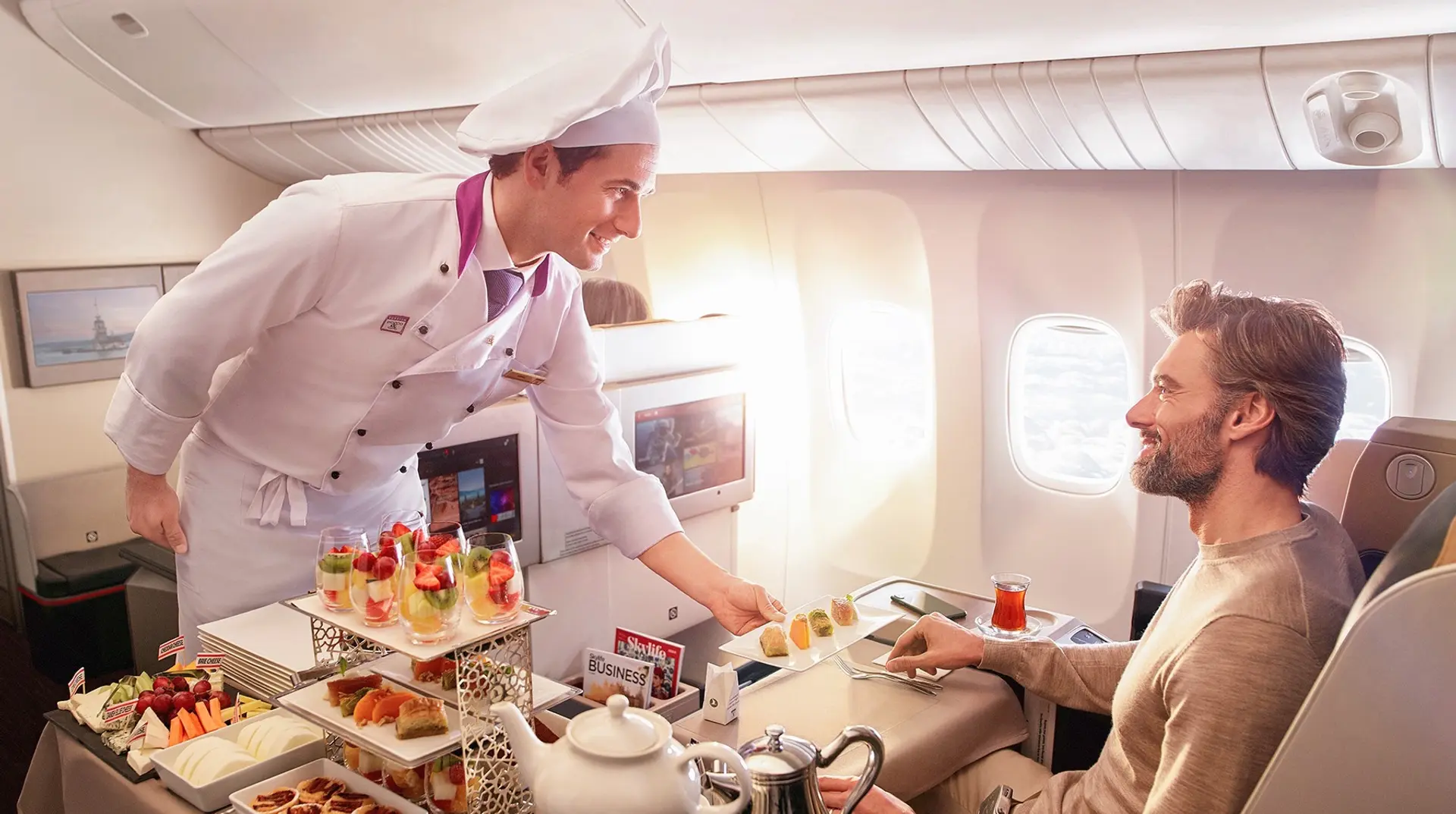 Airline review Cuisine - Turkish Airlines - 0