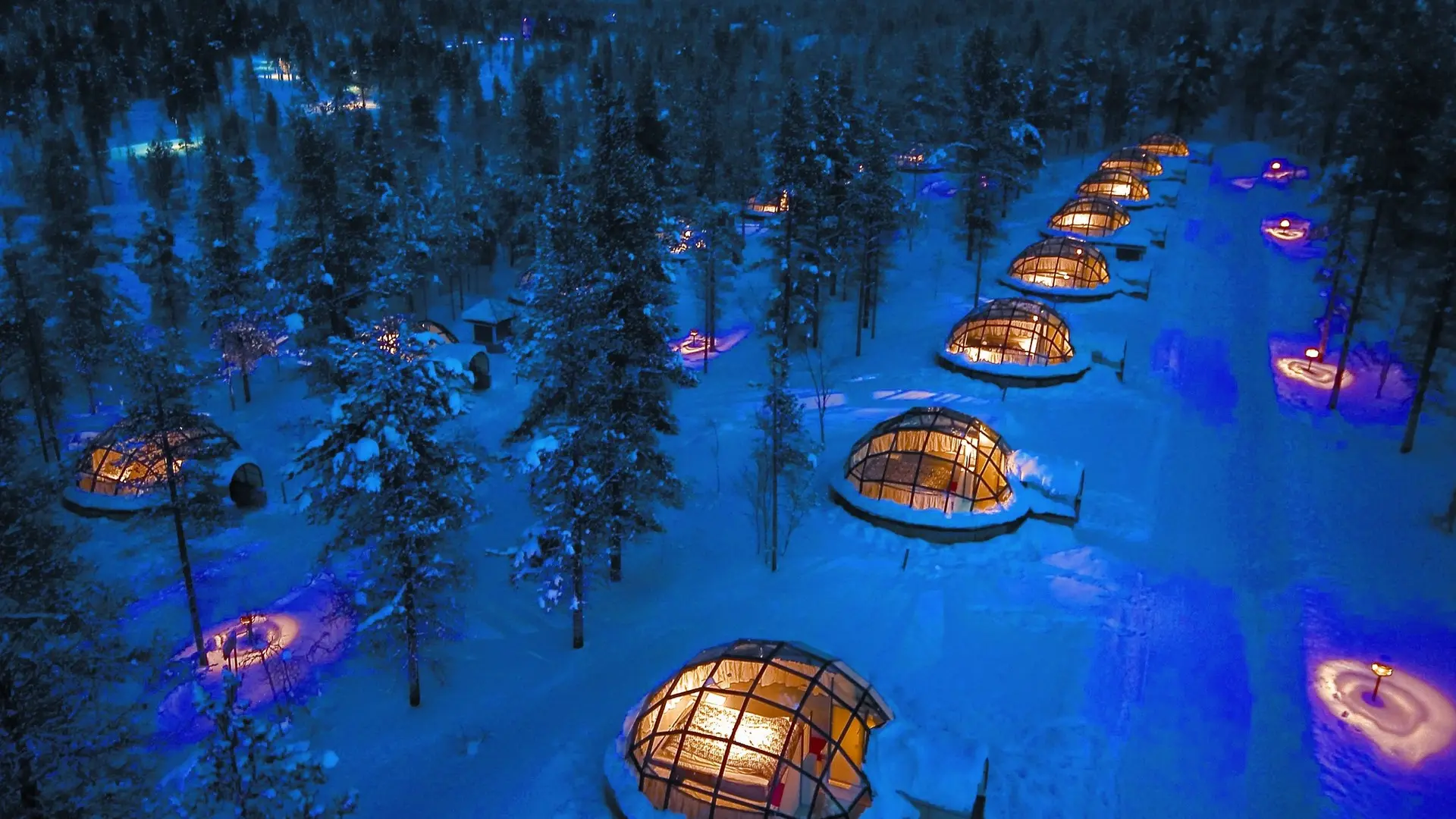 Hotel review Location' - Kakslauttanen Arctic Resort - Igloos and Chalets - 0