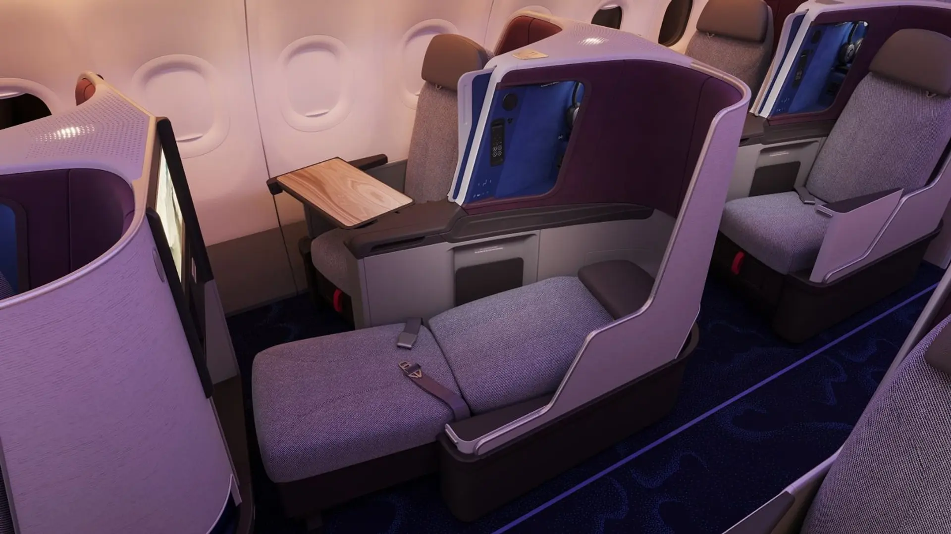 Airlines News - China Airlines unveils flatbeds in its new A321neo Business Class cabin