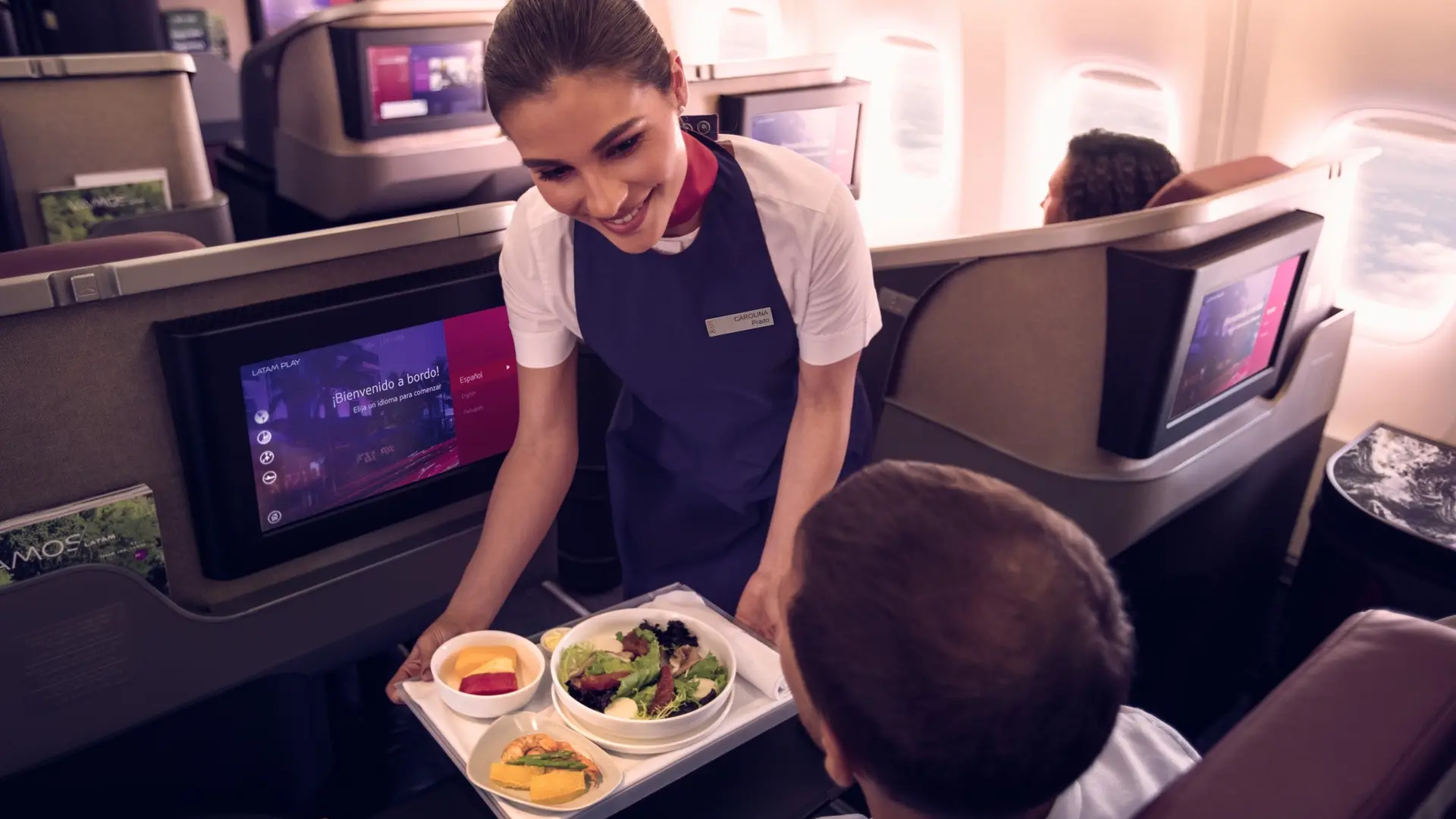 Airline review Cuisine - LATAM Airlines - 1